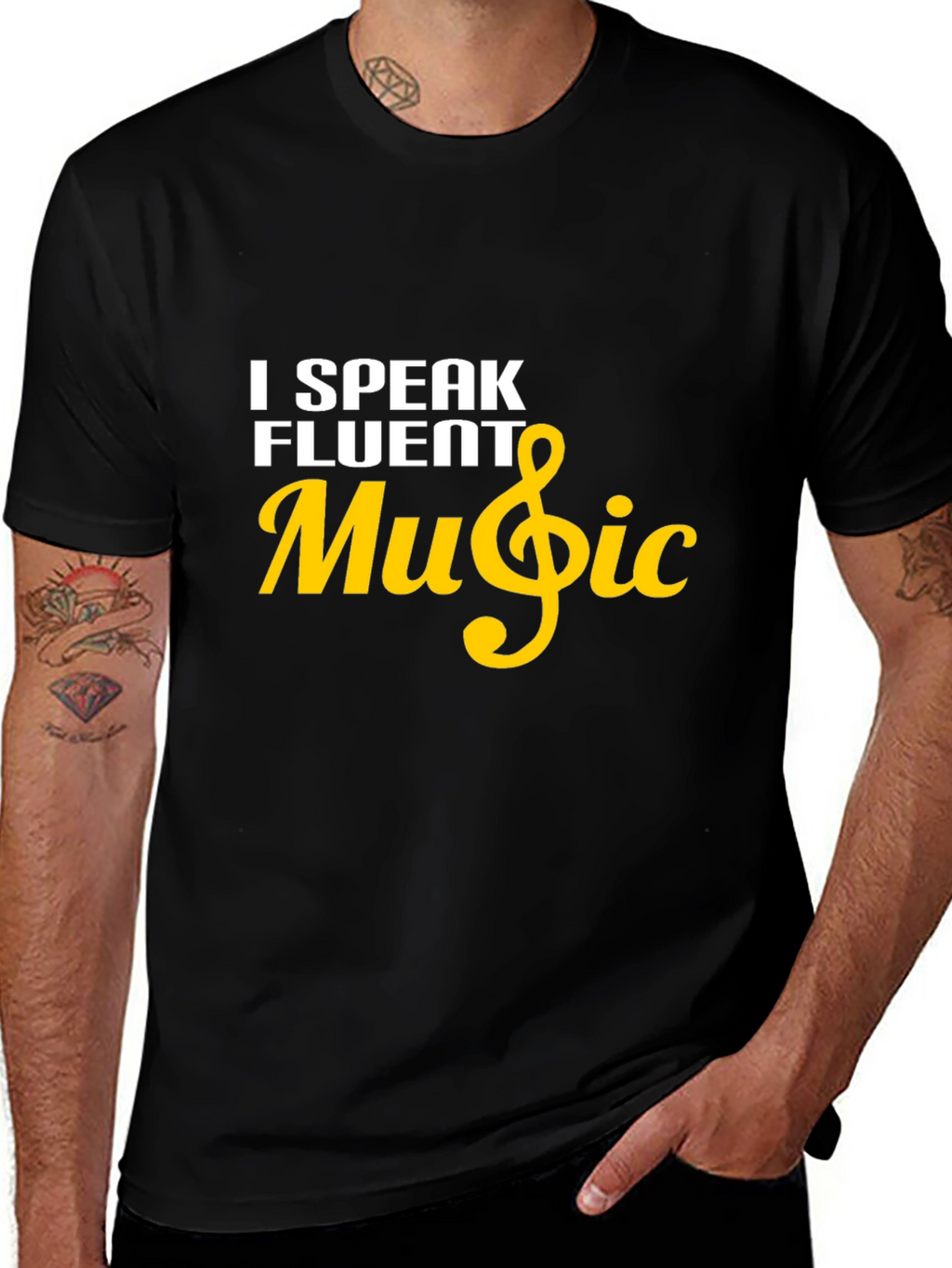 I Speak Fluent Music T-Shirt - Soft Cotton