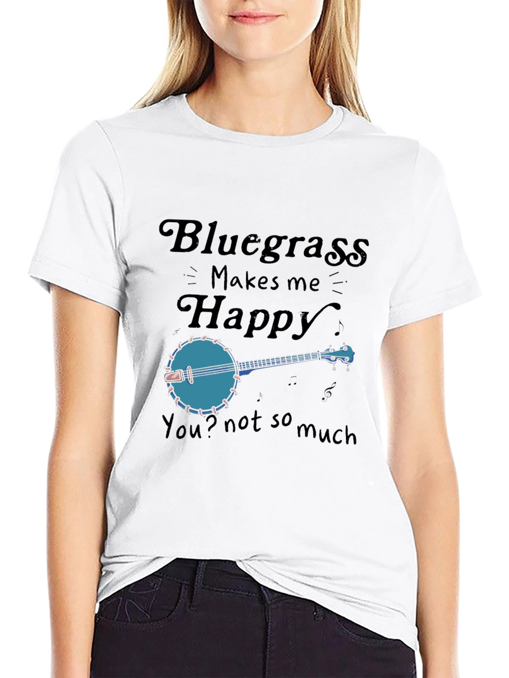 Bluegrass Makes Me Happy Graphic Tee