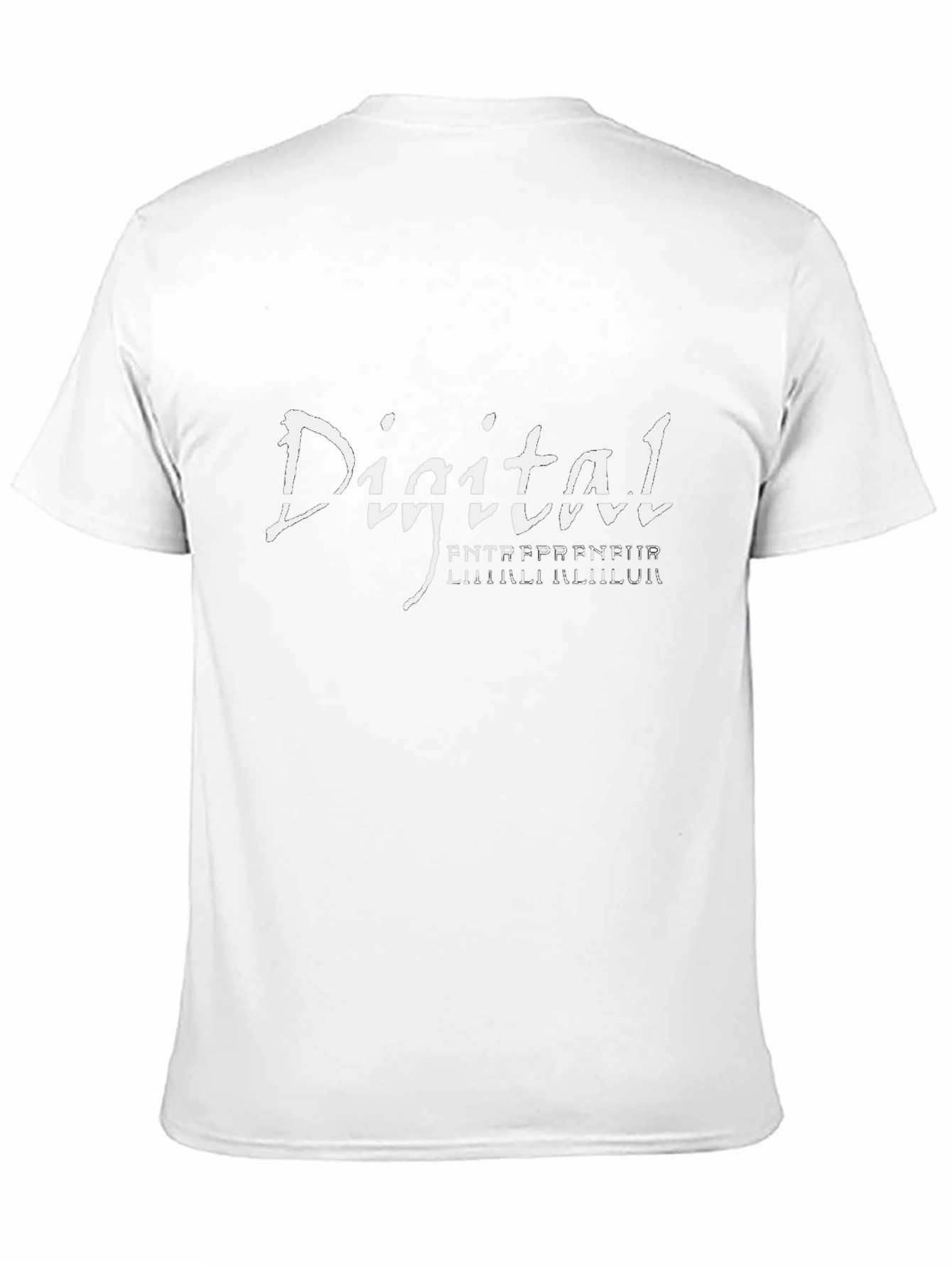 Digital Entrepreneur Black Graphic Tee