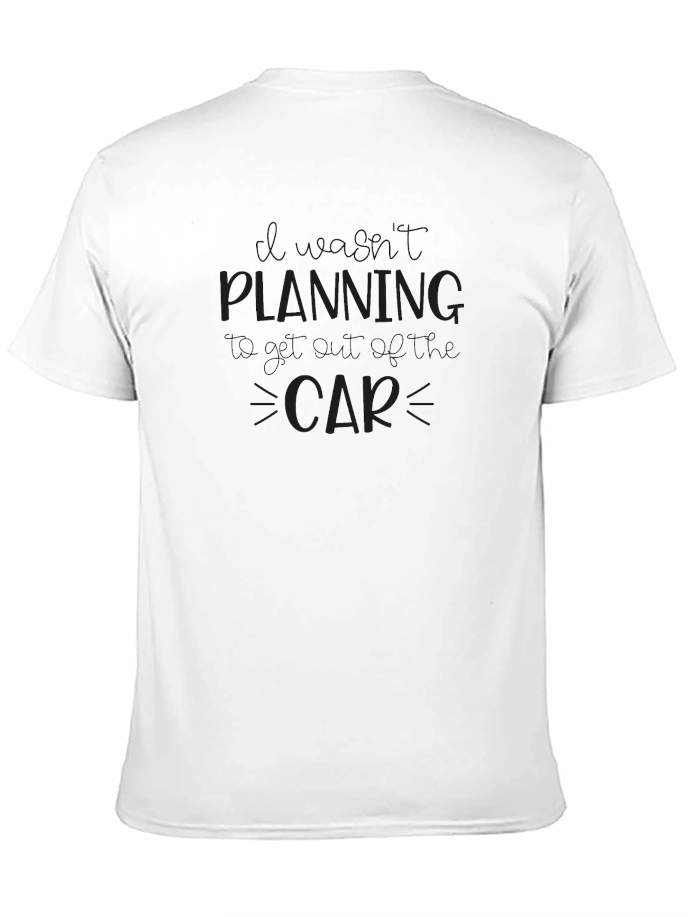 Planning Car T-Shirt