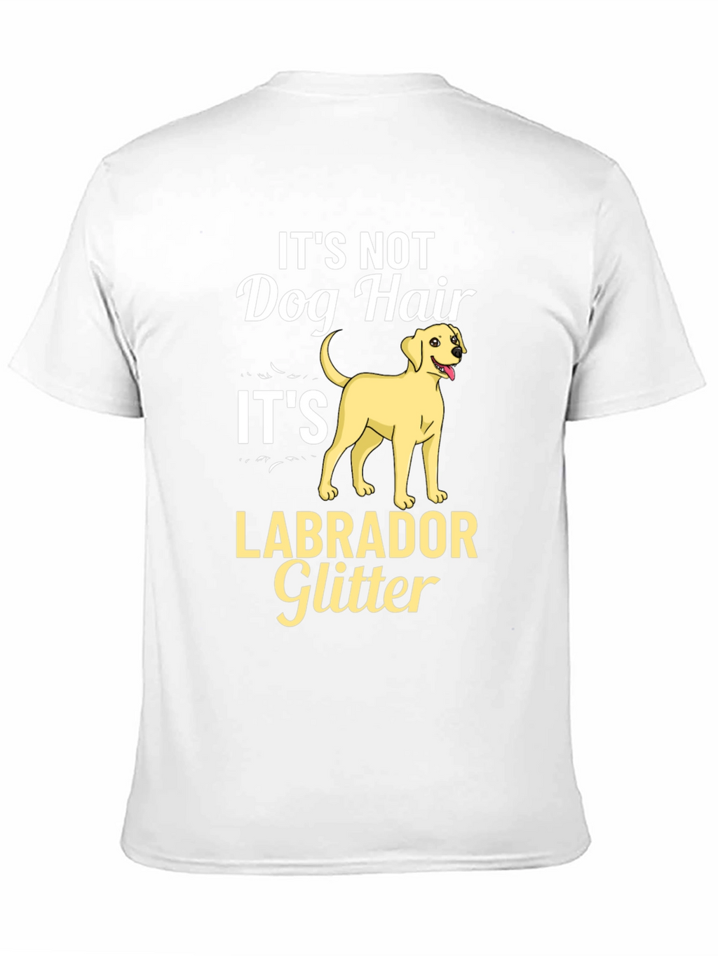 Labrador Glitter Graphic T-Shirt