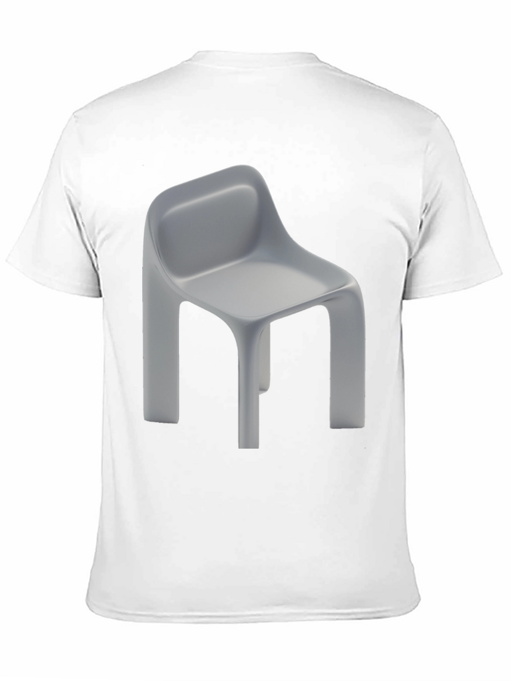 Chair Graphic Tee - Modern Minimalist Design