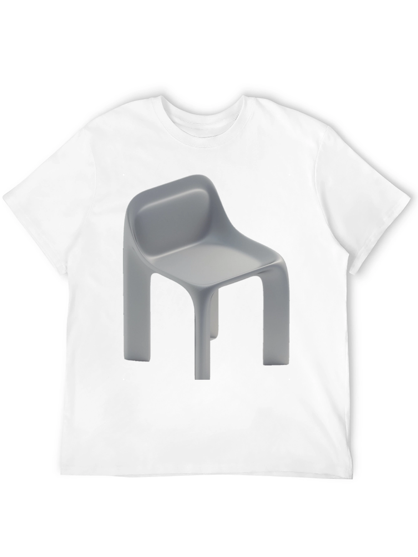 Chair Graphic Tee - Modern Minimalist Design