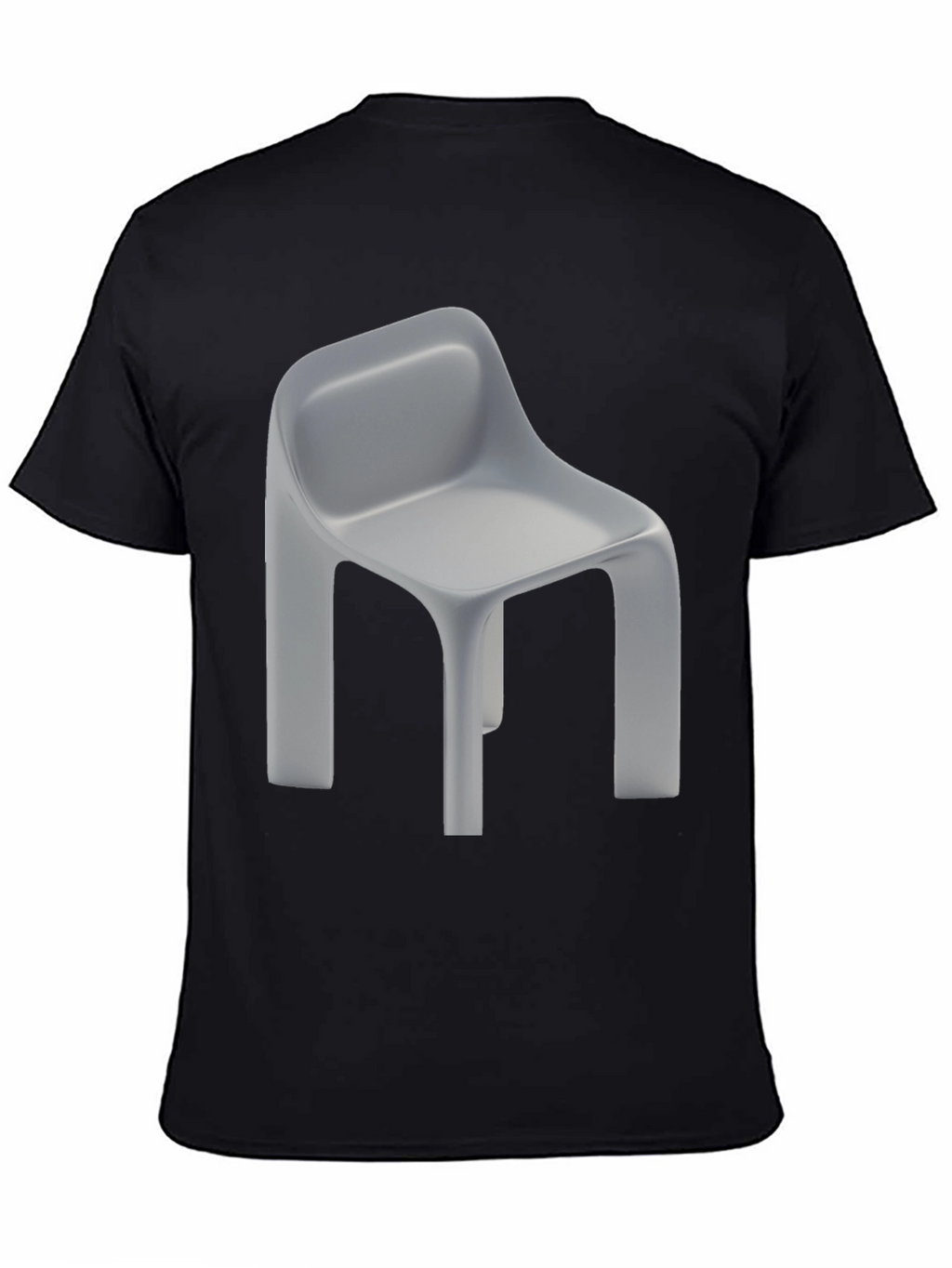 Chair Graphic Tee - Modern Minimalist Design