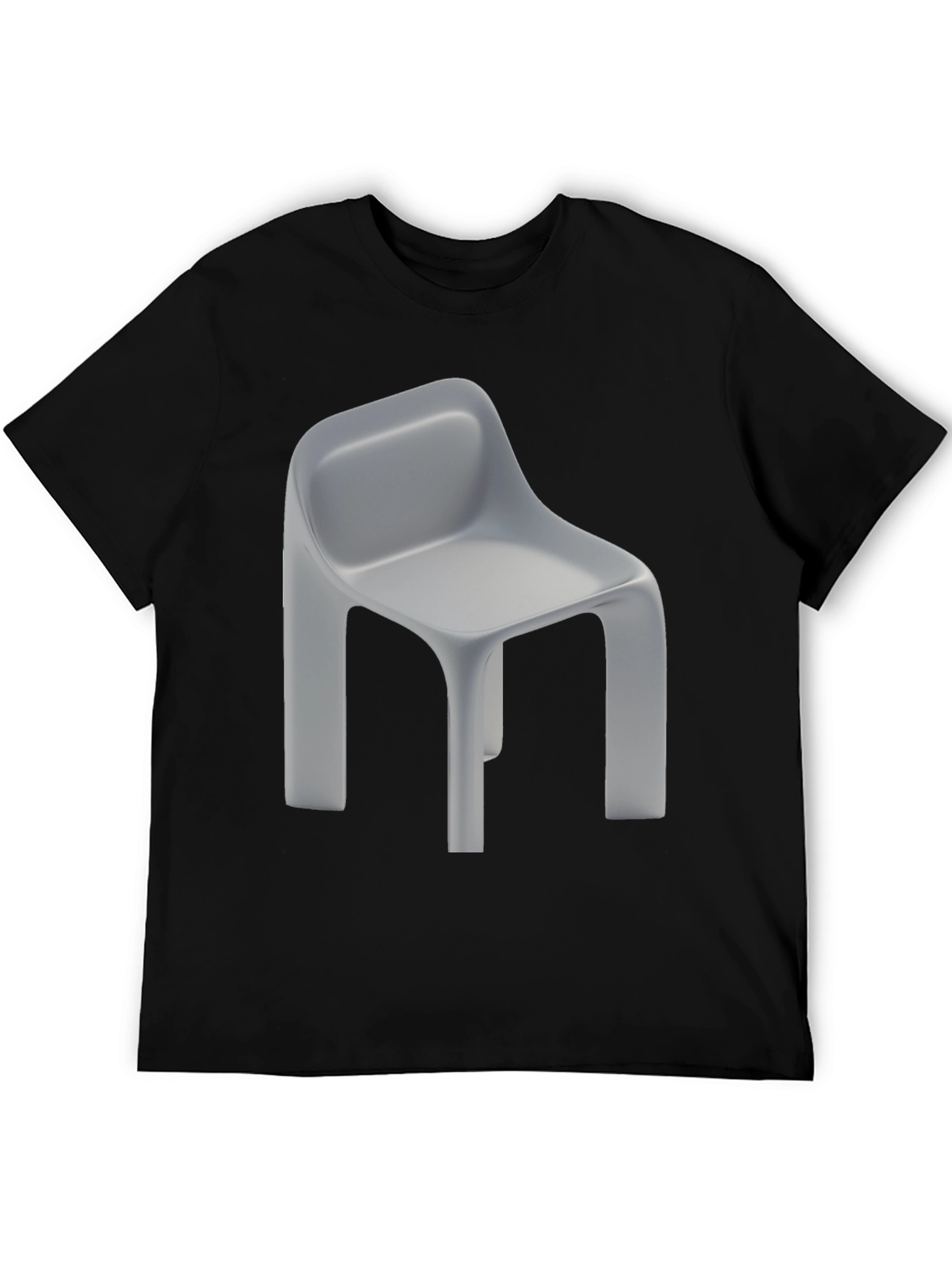 Chair Graphic Tee - Modern Minimalist Design