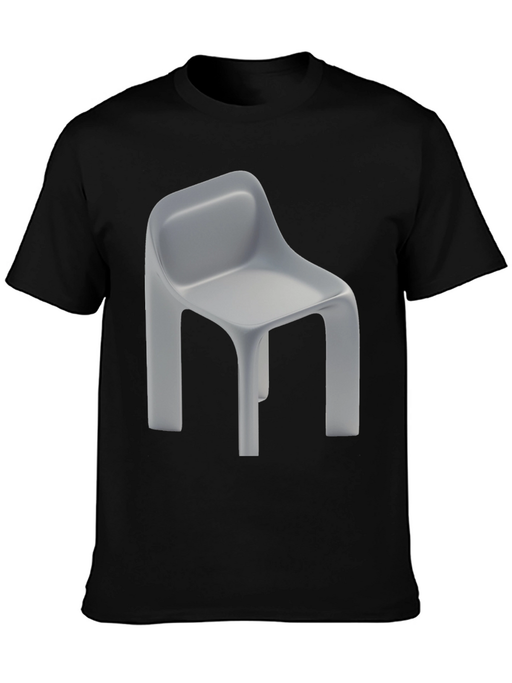 Chair Graphic Tee - Modern Minimalist Design