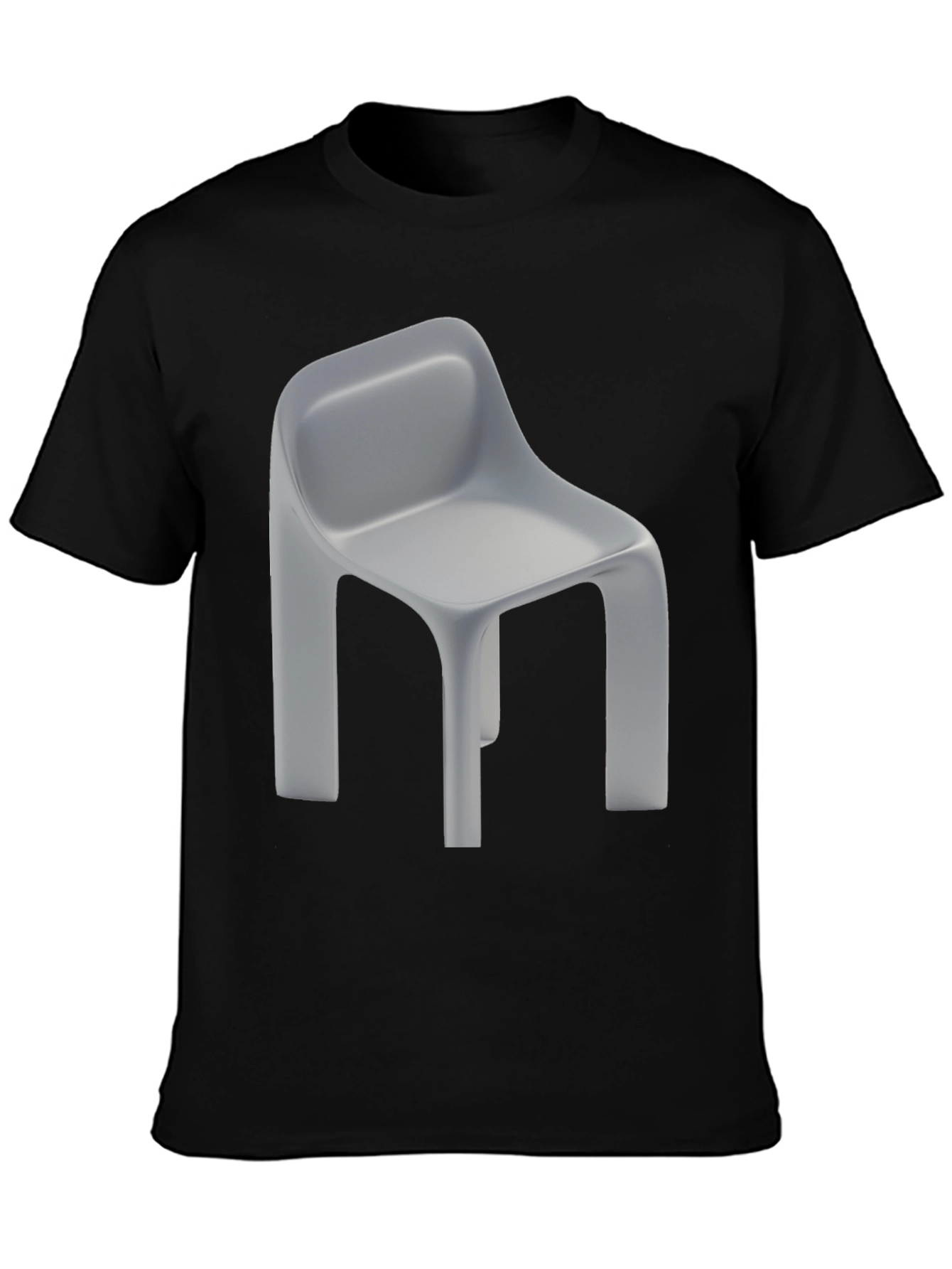Chair Graphic Tee - Modern Minimalist Design