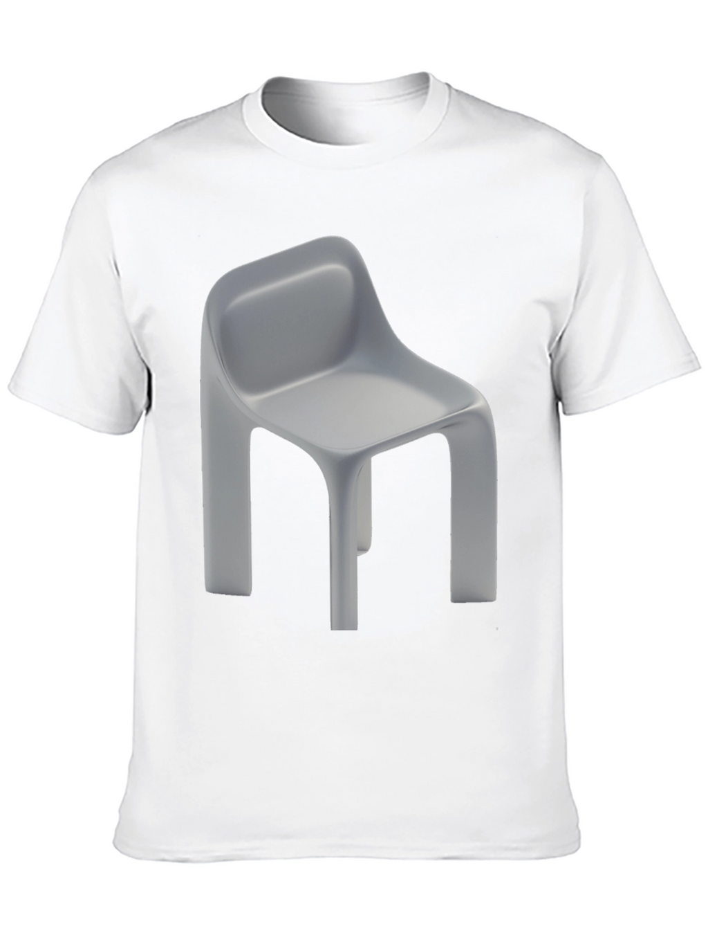 Chair Graphic Tee - Modern Minimalist Design