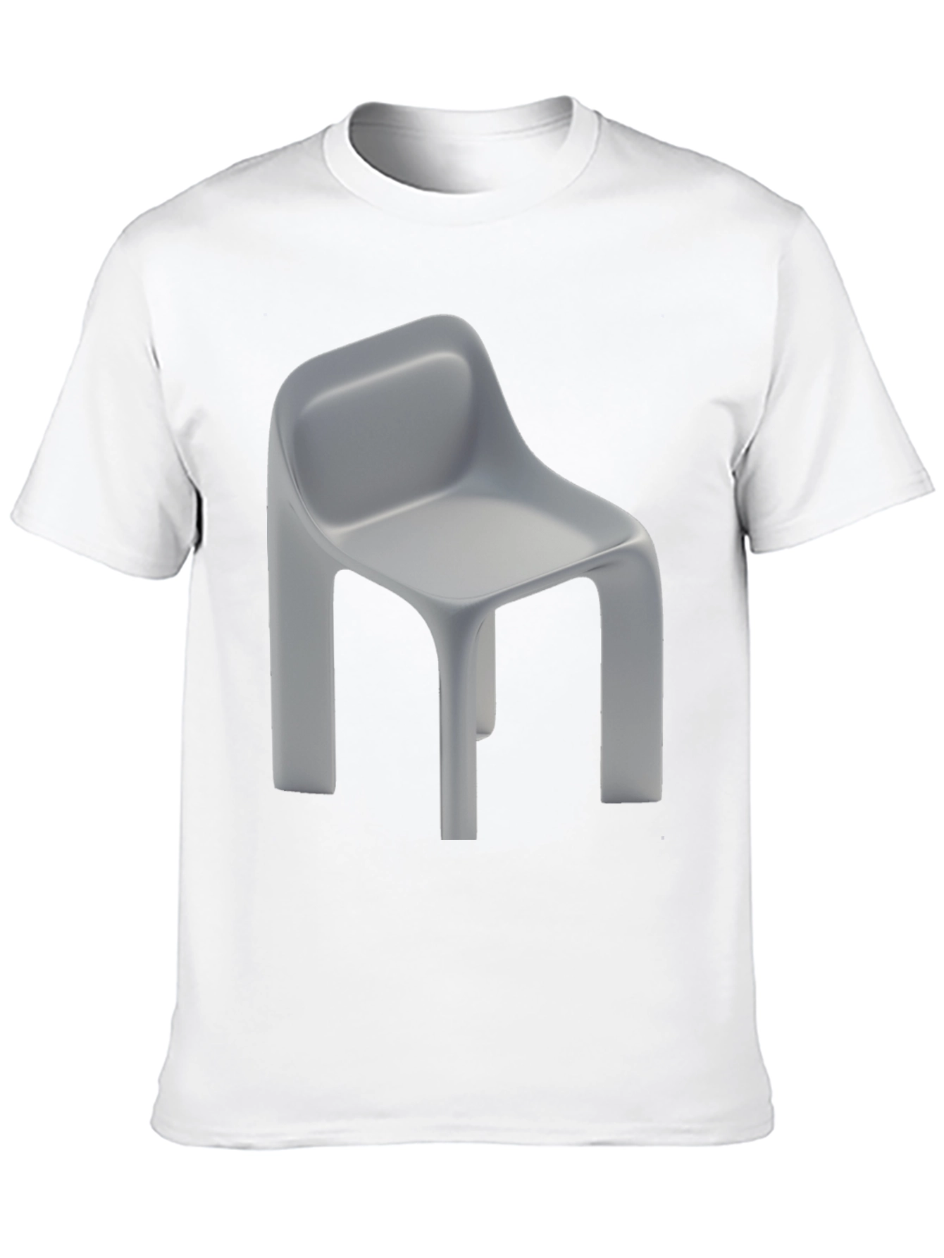 Chair Graphic Tee - Modern Minimalist Design