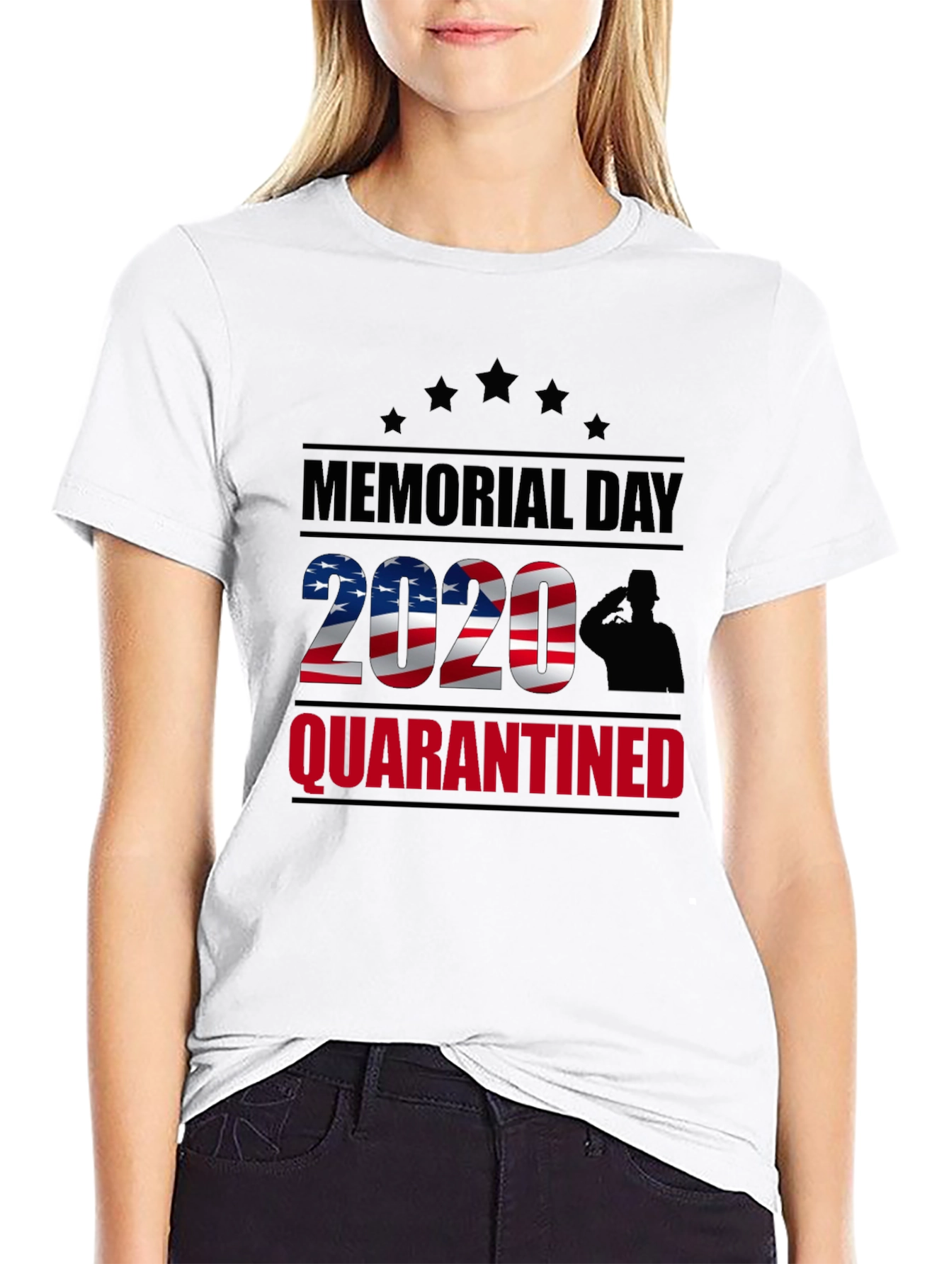 Memorial Day 2020 Quarantined Graphic T-Shirt