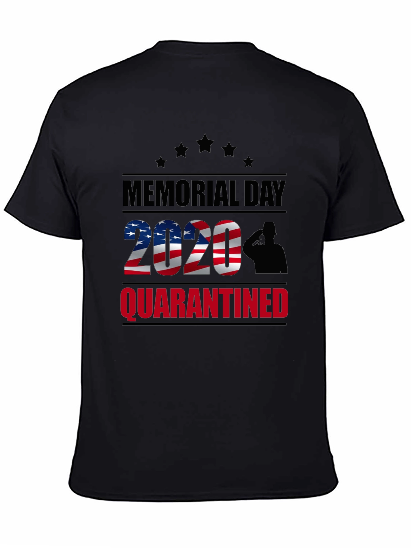 Memorial Day 2020 Quarantined Graphic T-Shirt