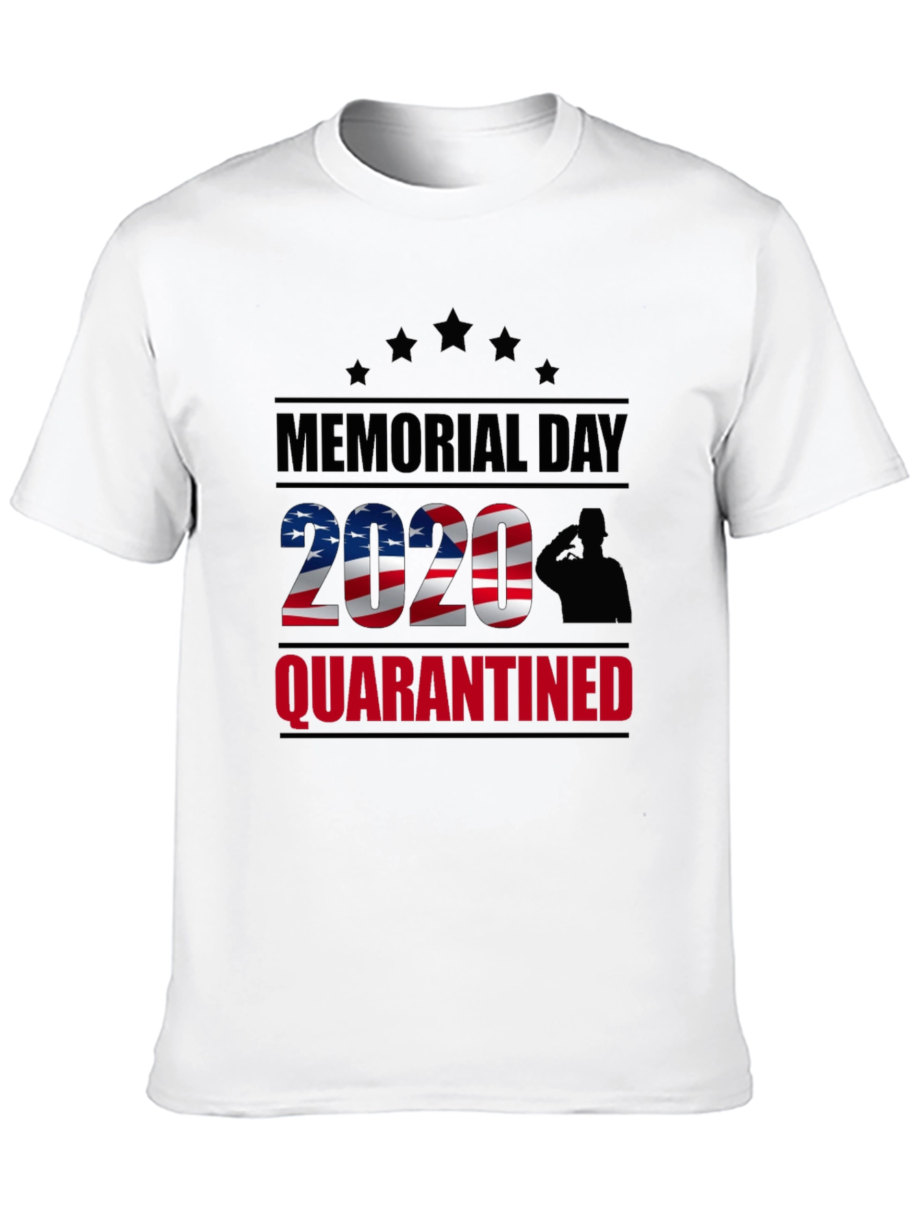 Memorial Day 2020 Quarantined Graphic T-Shirt