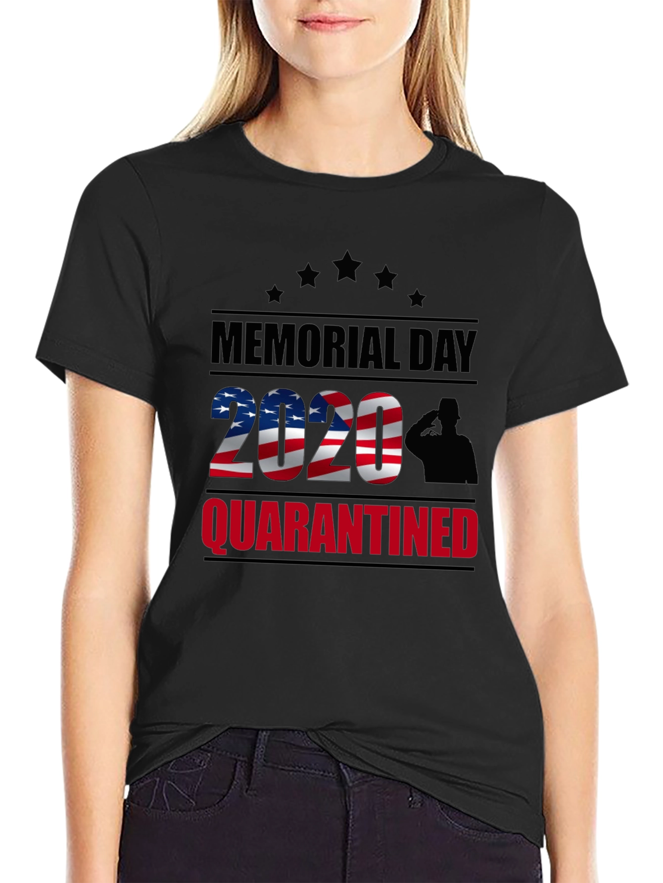 Memorial Day 2020 Quarantined Graphic T-Shirt
