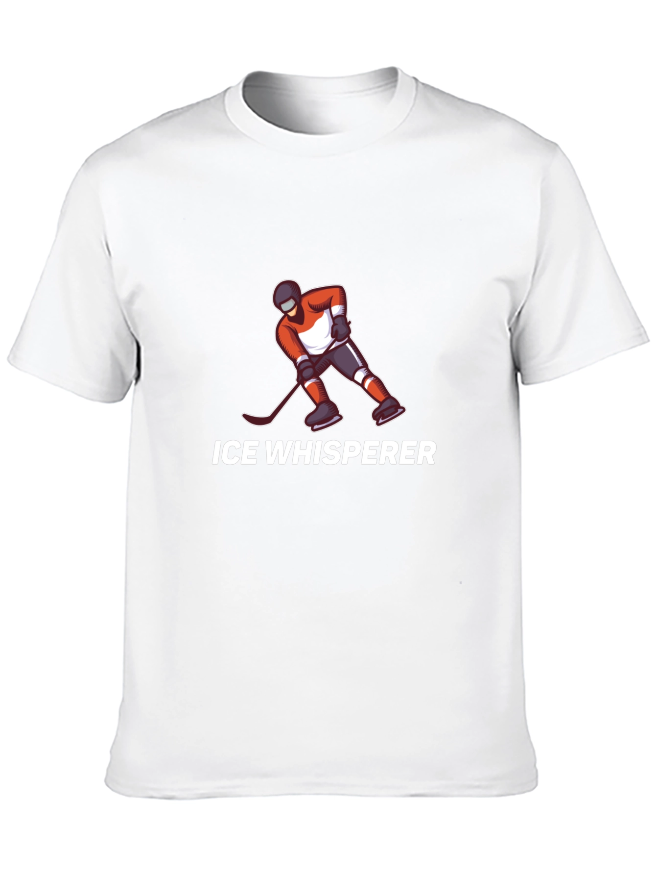 Ice Whisperer Hockey Graphic T-Shirt