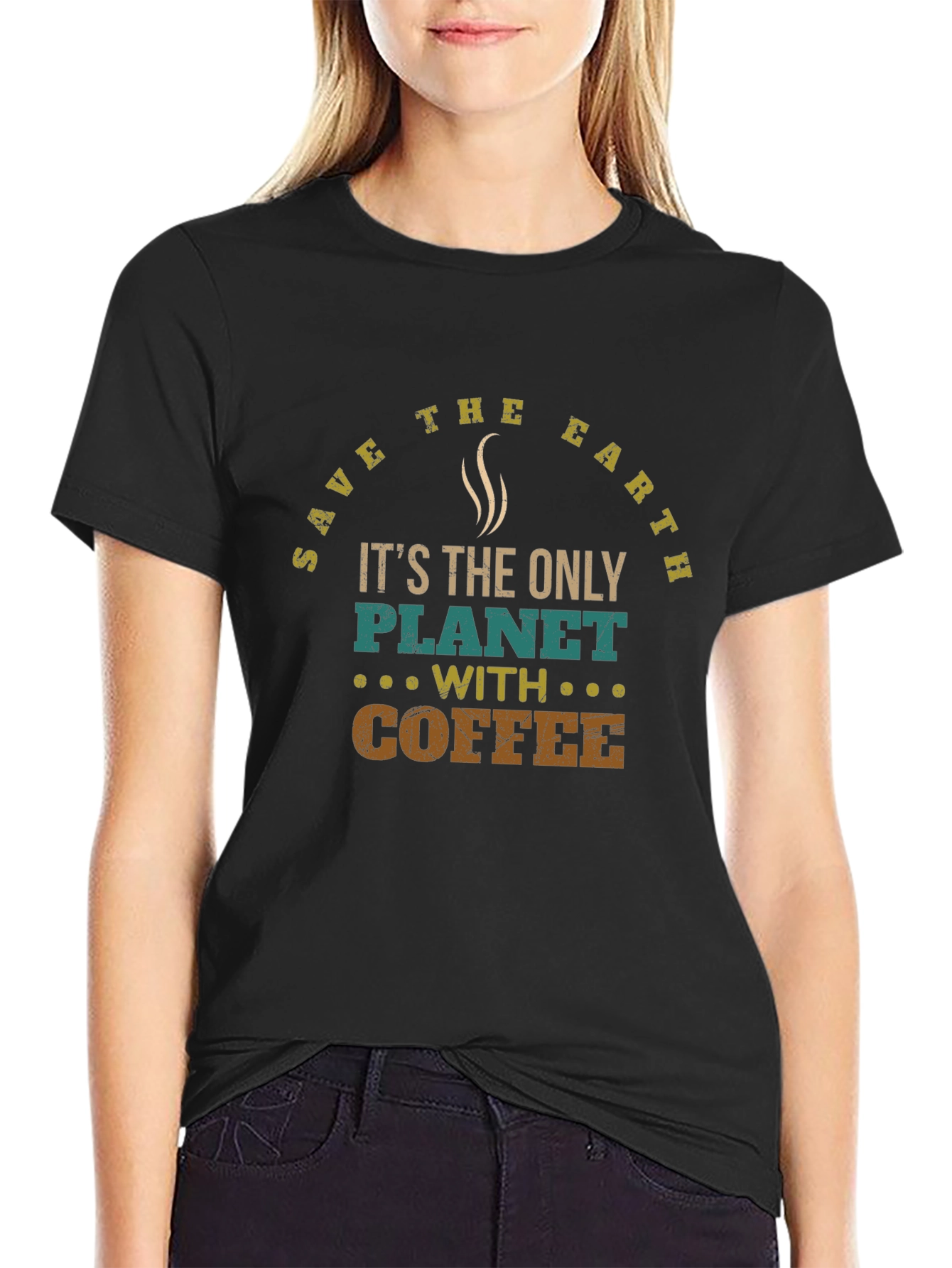 Save the Earth Coffee Lover T-Shirt