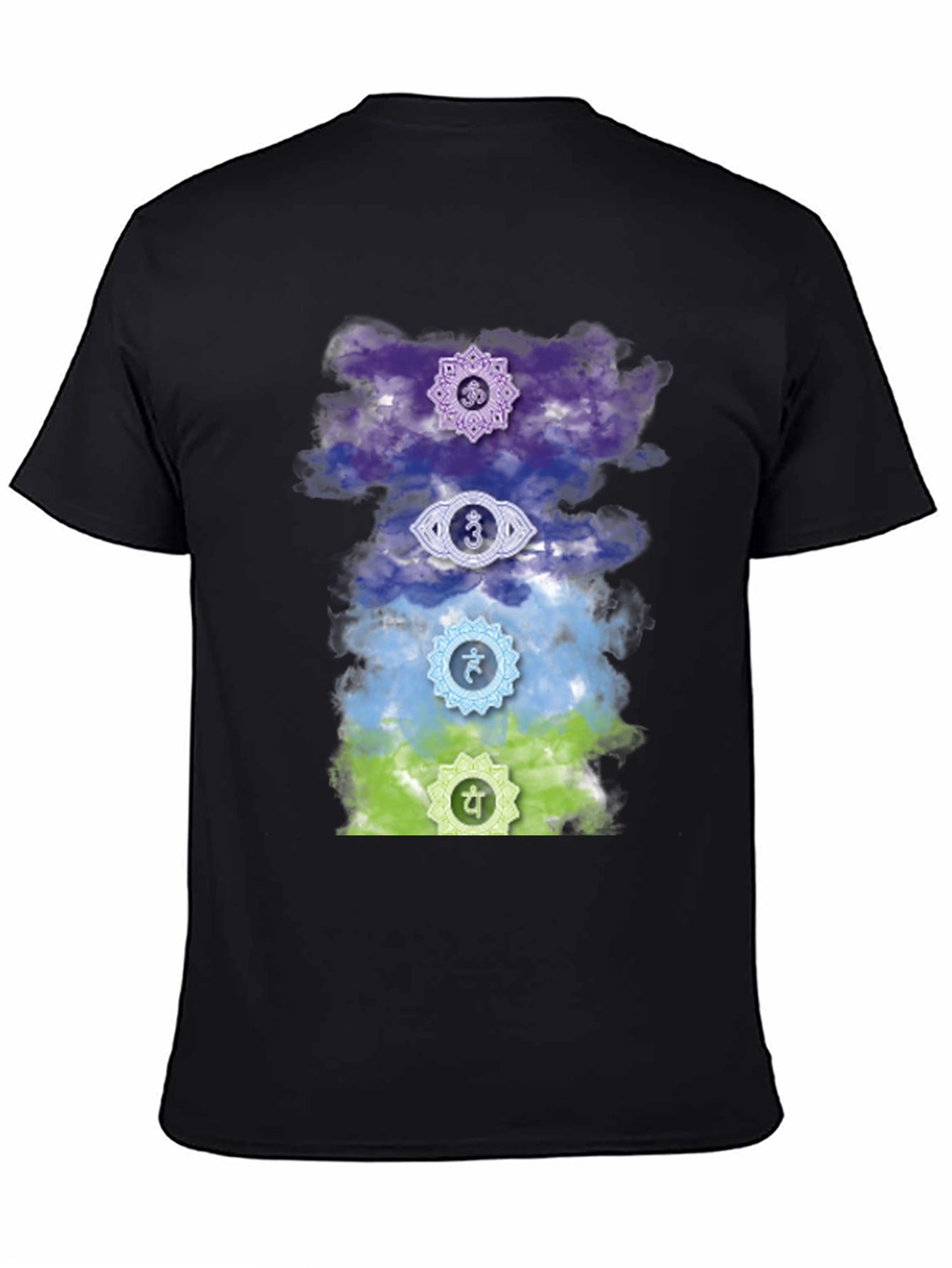 Chakra Symbol T-Shirt - Spiritual Design