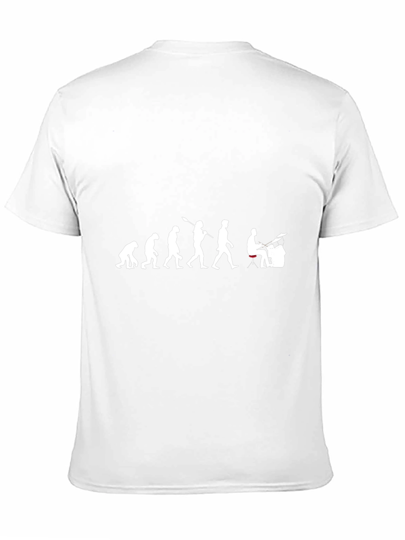 Evolution of Drummer T-Shirt - Funny Musician Tee