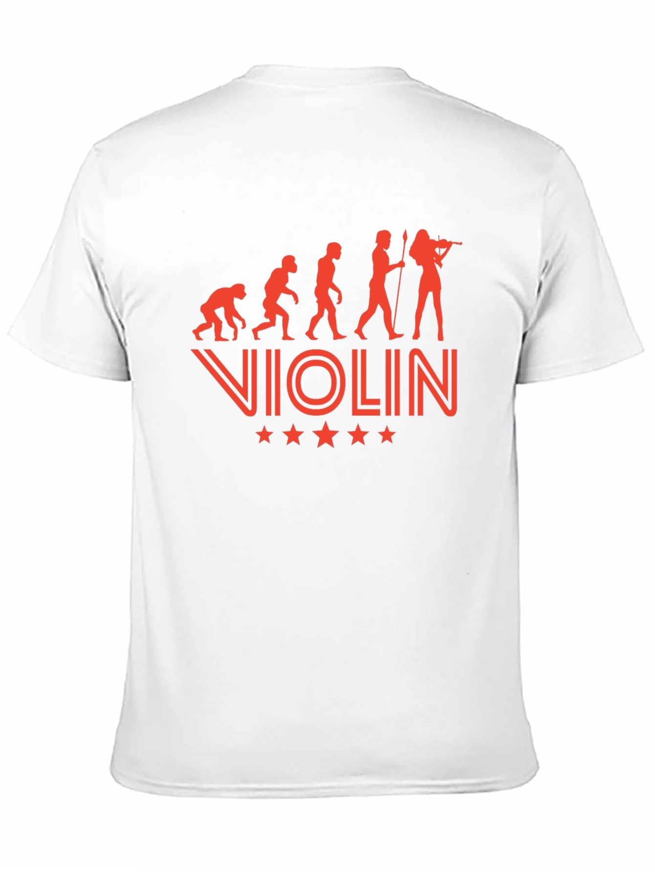 Violin Evolution Graphic Tee