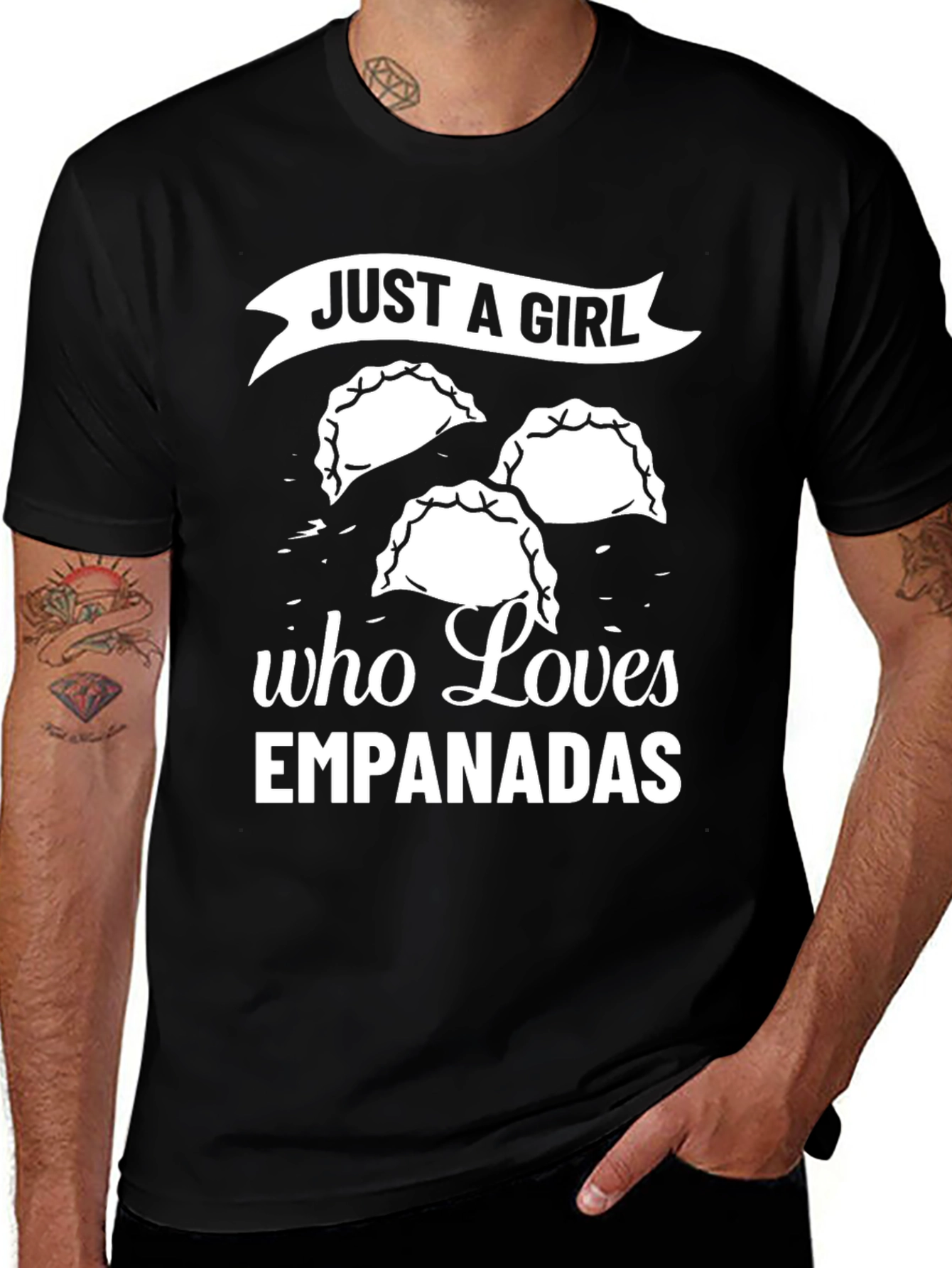 Just A Girl Who Loves Empanadas T-Shirt