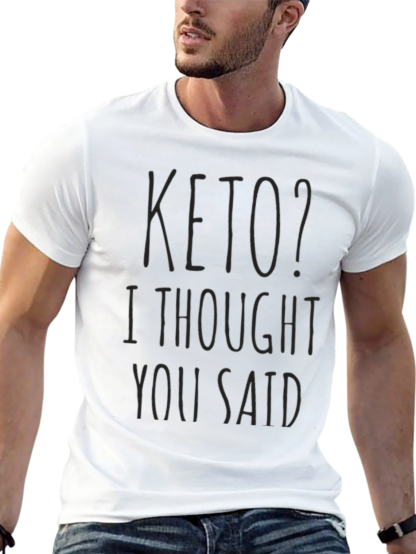 Keto? Funny Graphic Tee