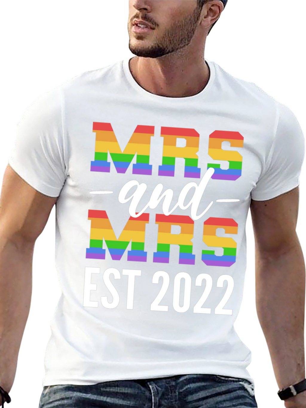 Mrs and Mrs EST 2022 Pride T-Shirt