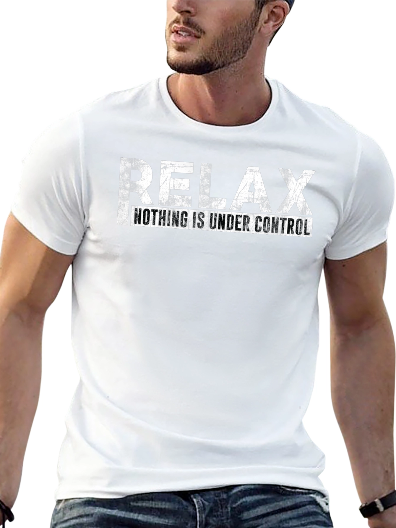 Relax Nothing is Under Control Graphic Tee