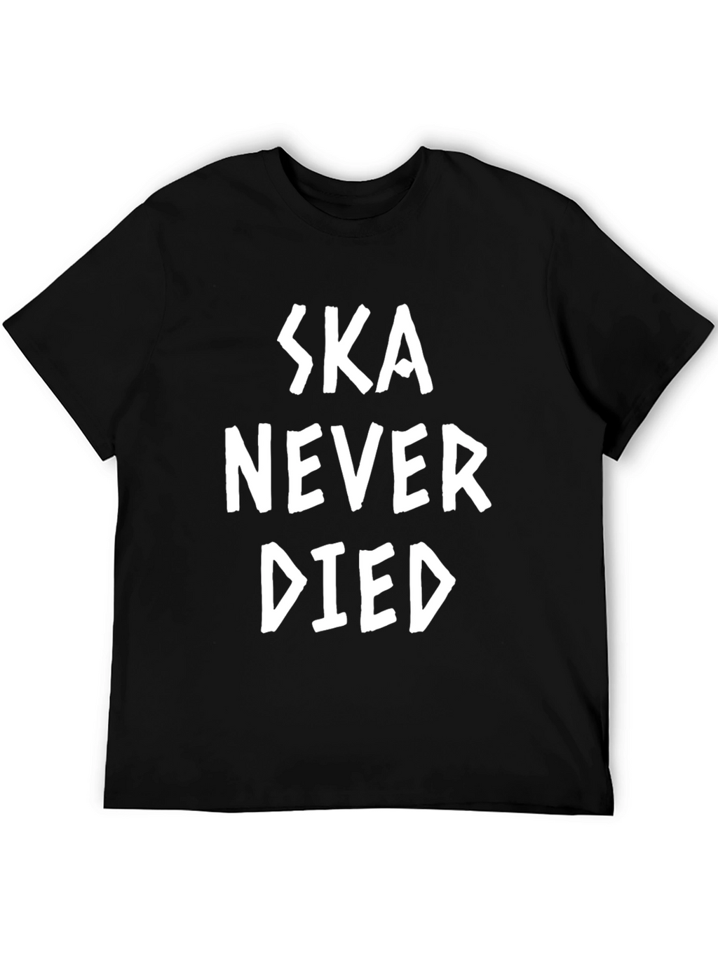 Ska Never Died T-Shirt - Black Graphic Tee