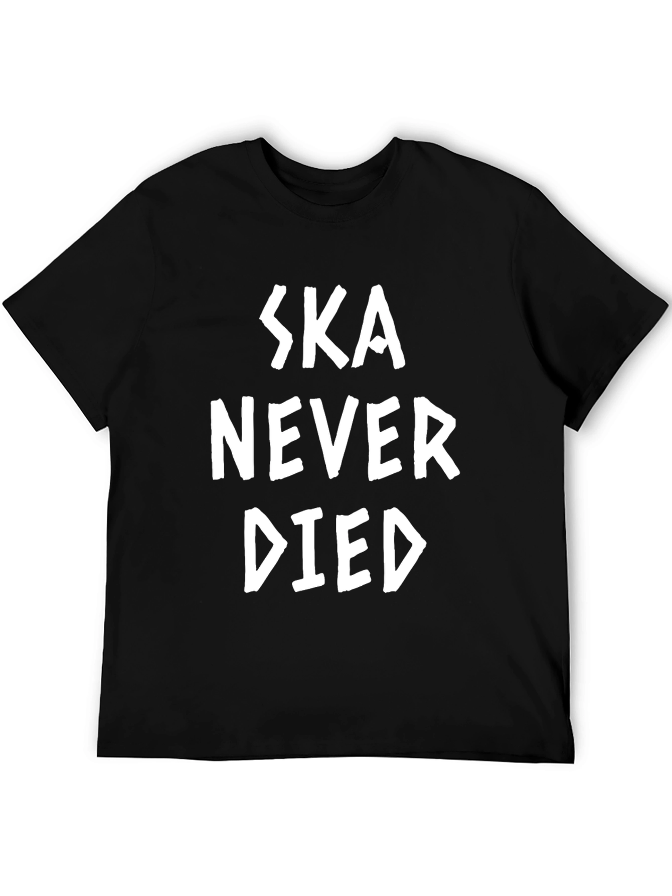 Ska Never Died T-Shirt - Black Graphic Tee