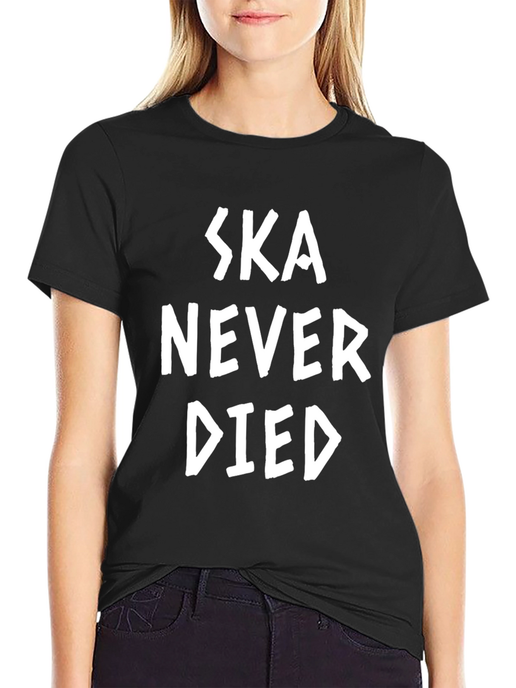 Ska Never Died T-Shirt - Black Graphic Tee