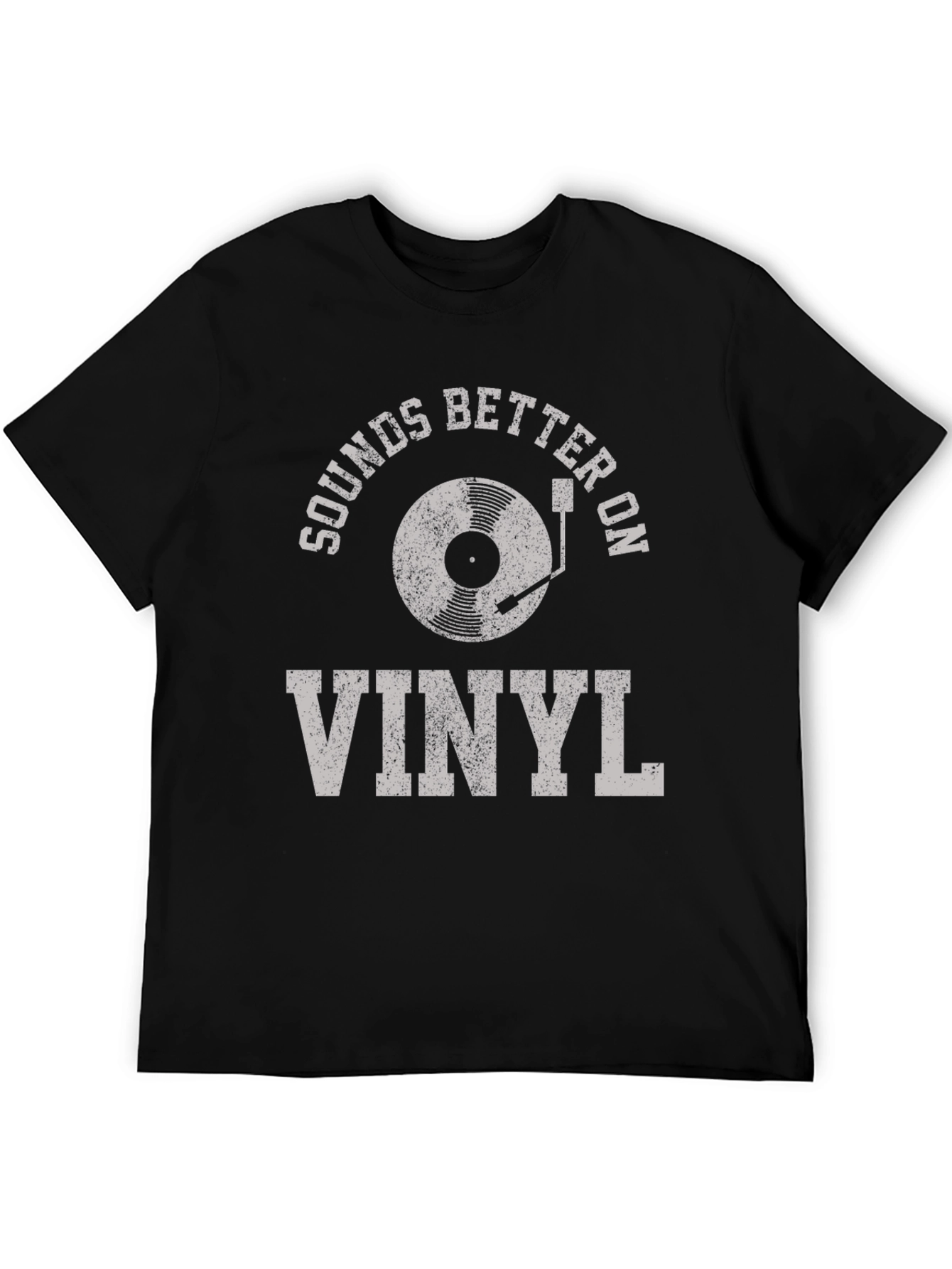 Sounds Better on Vinyl - Music Lovers T-Shirt