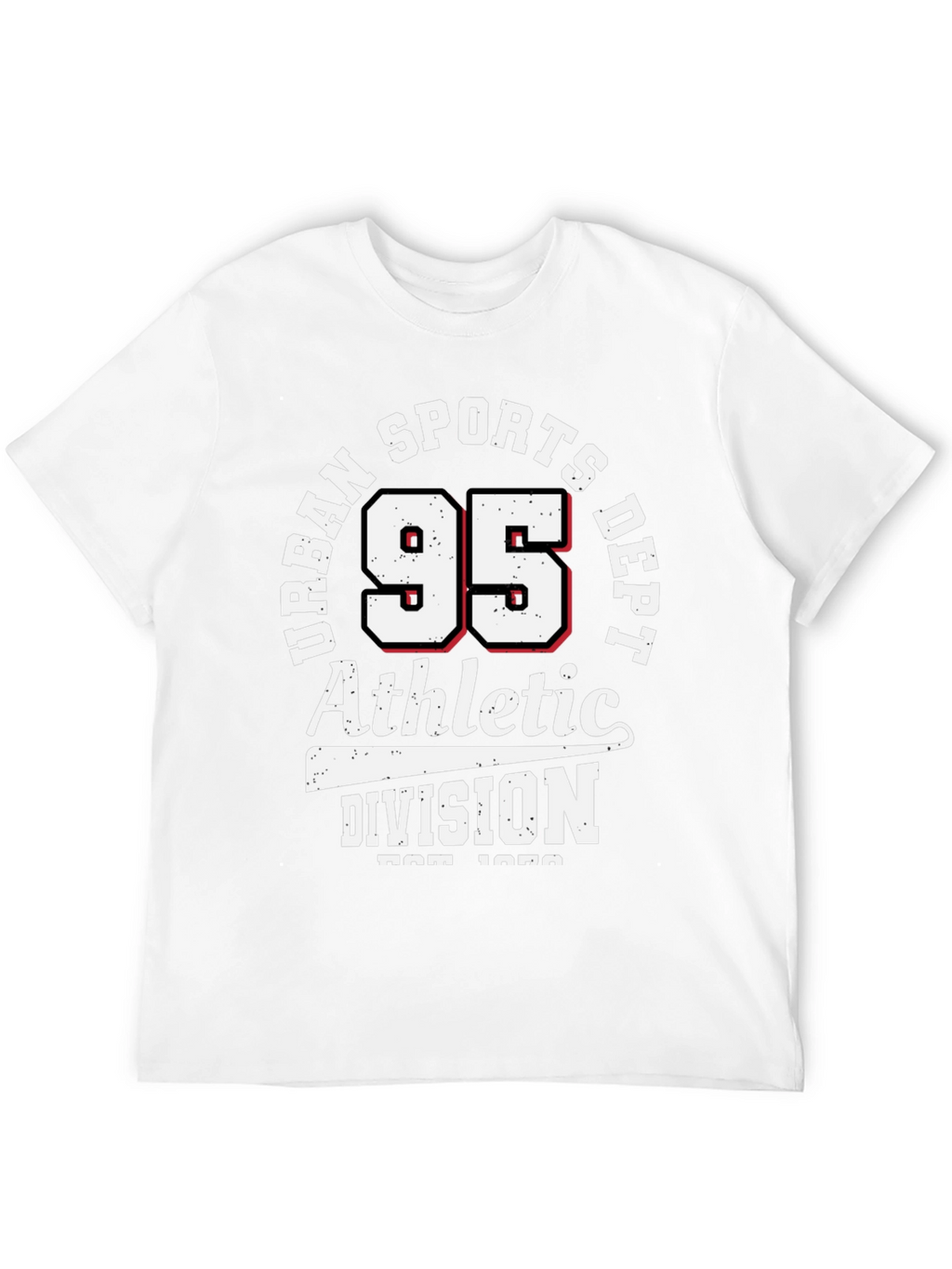 Urban Sports Dept. 95 Athletic Division Black T-Shirt