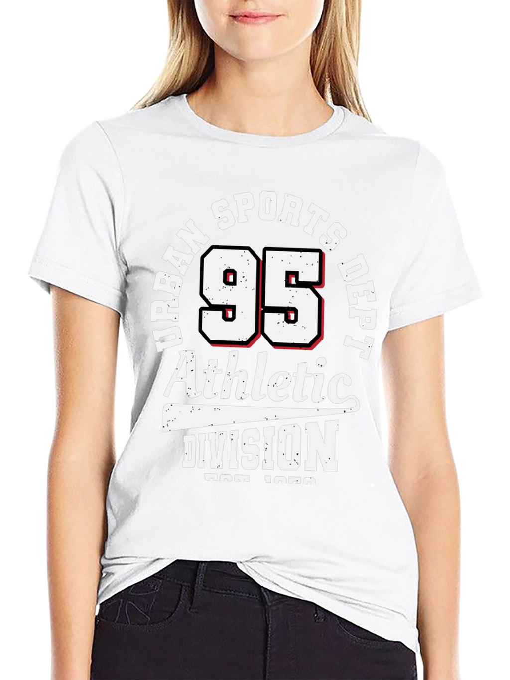 Urban Sports Dept. 95 Athletic Division Black T-Shirt