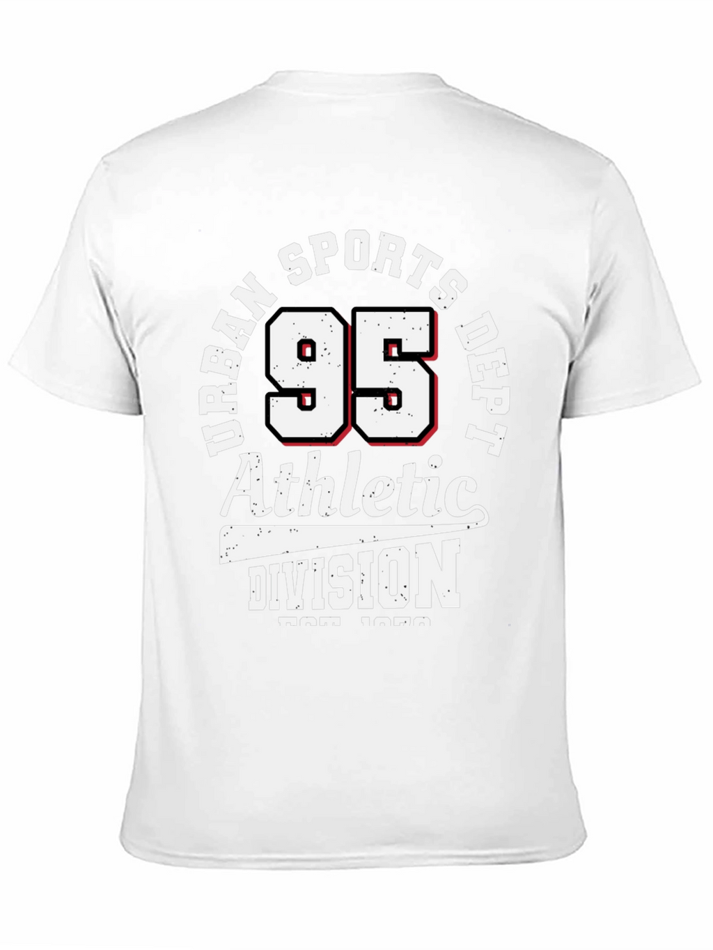 Urban Sports Dept. 95 Athletic Division Black T-Shirt