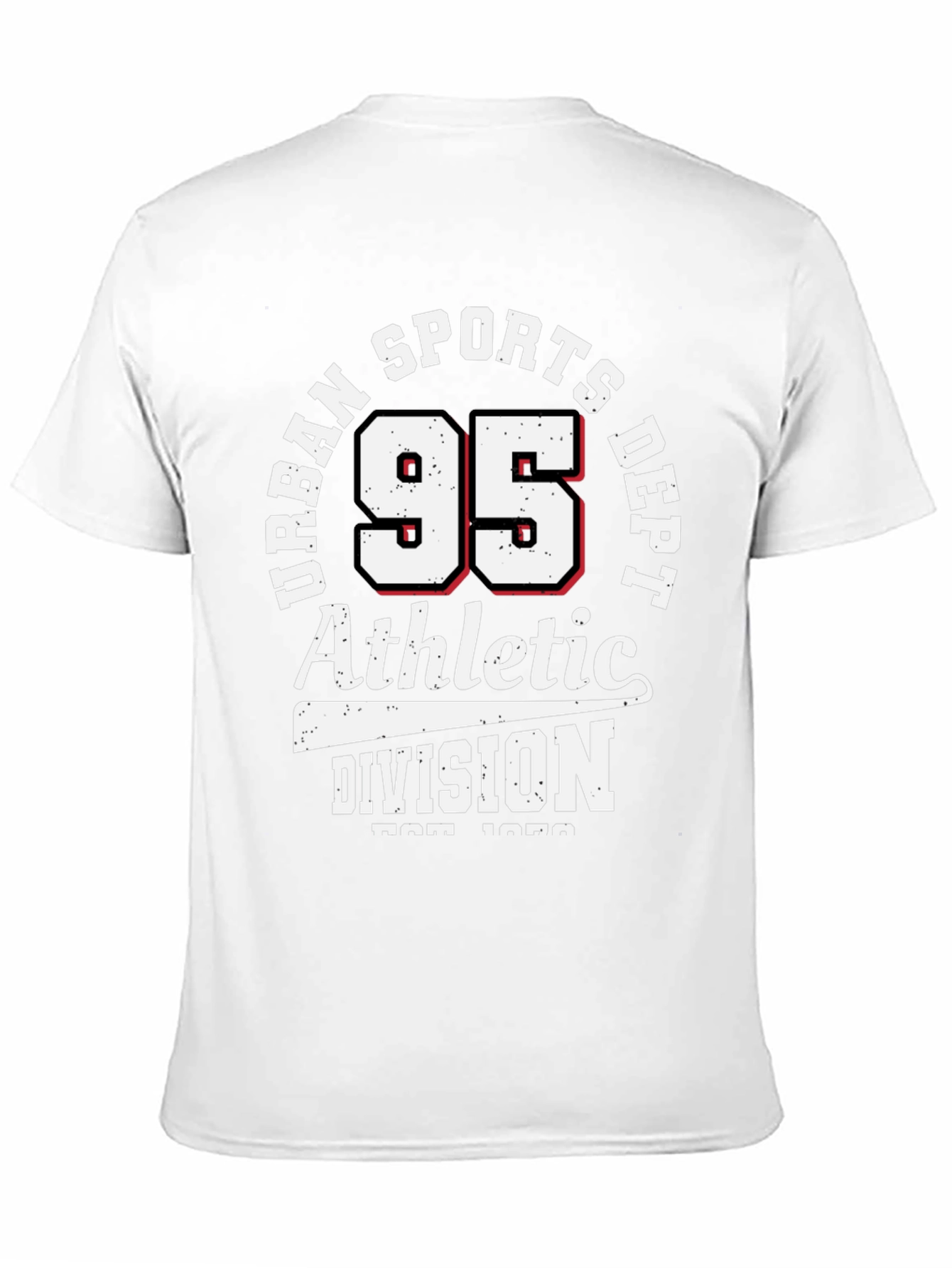 Urban Sports Dept. 95 Athletic Division Black T-Shirt