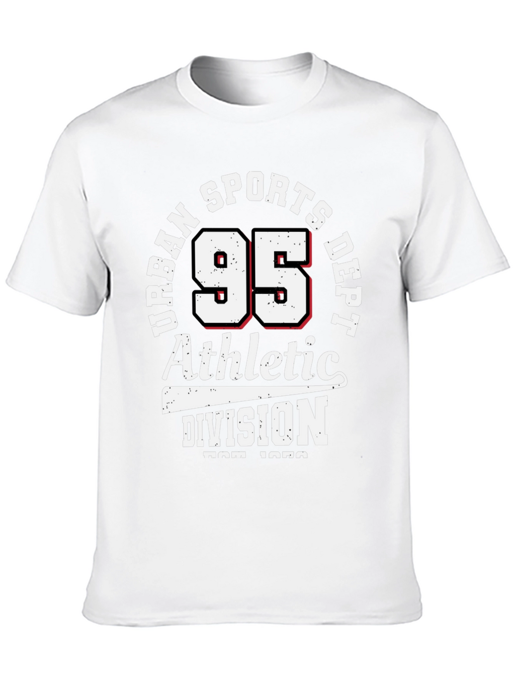 Urban Sports Dept. 95 Athletic Division Black T-Shirt