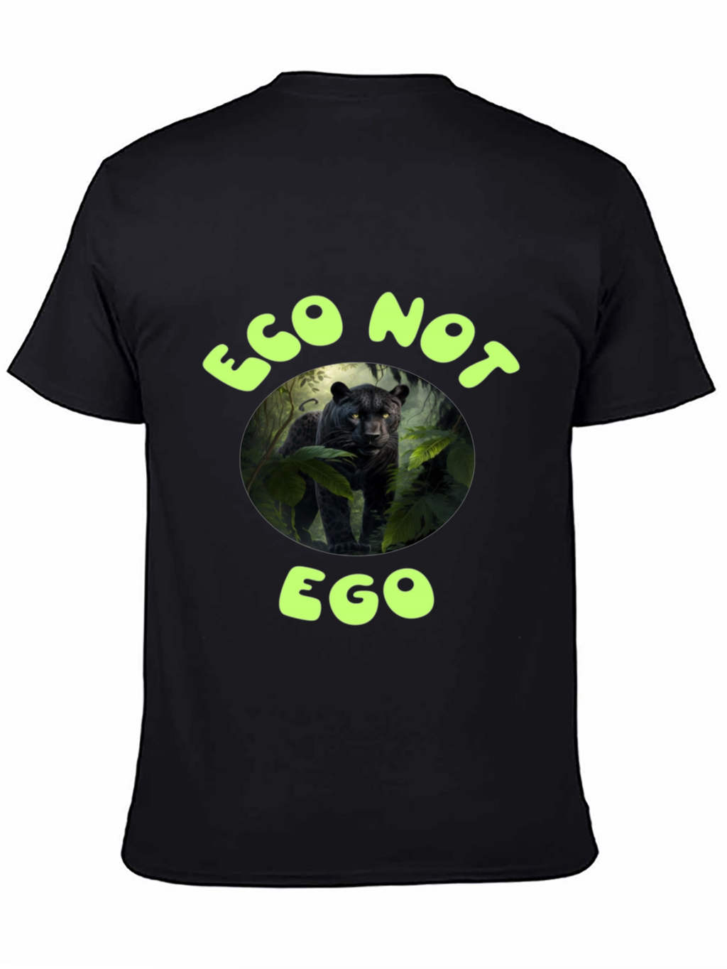 Eco Not Ego Panther Graphic Tee