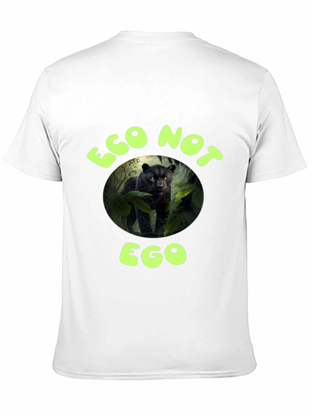 Eco Not Ego Panther Graphic Tee