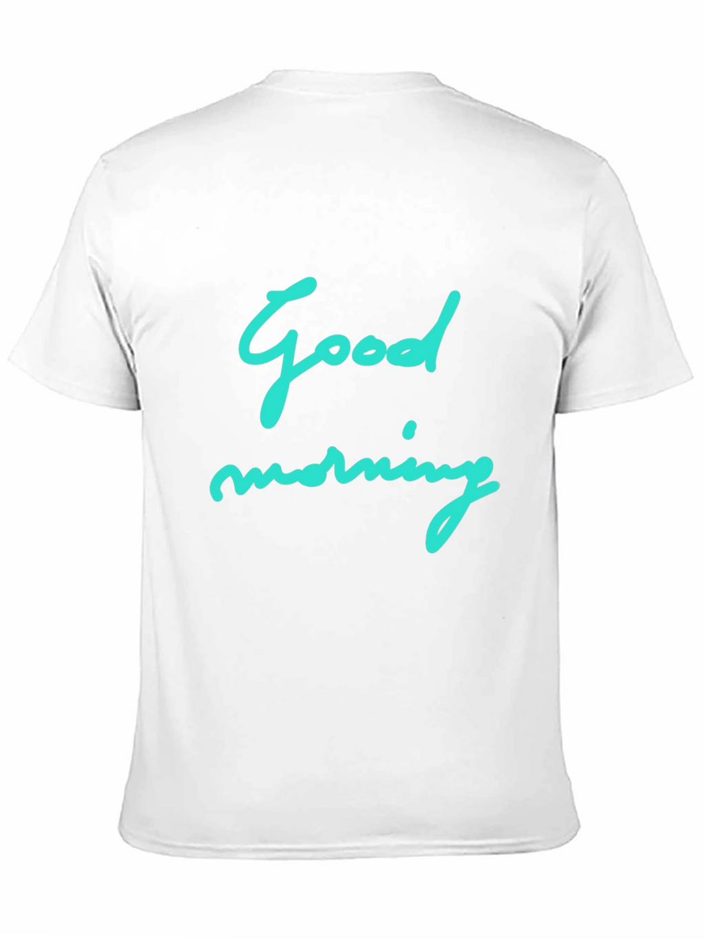 Good Morning Graphic Black T-Shirt