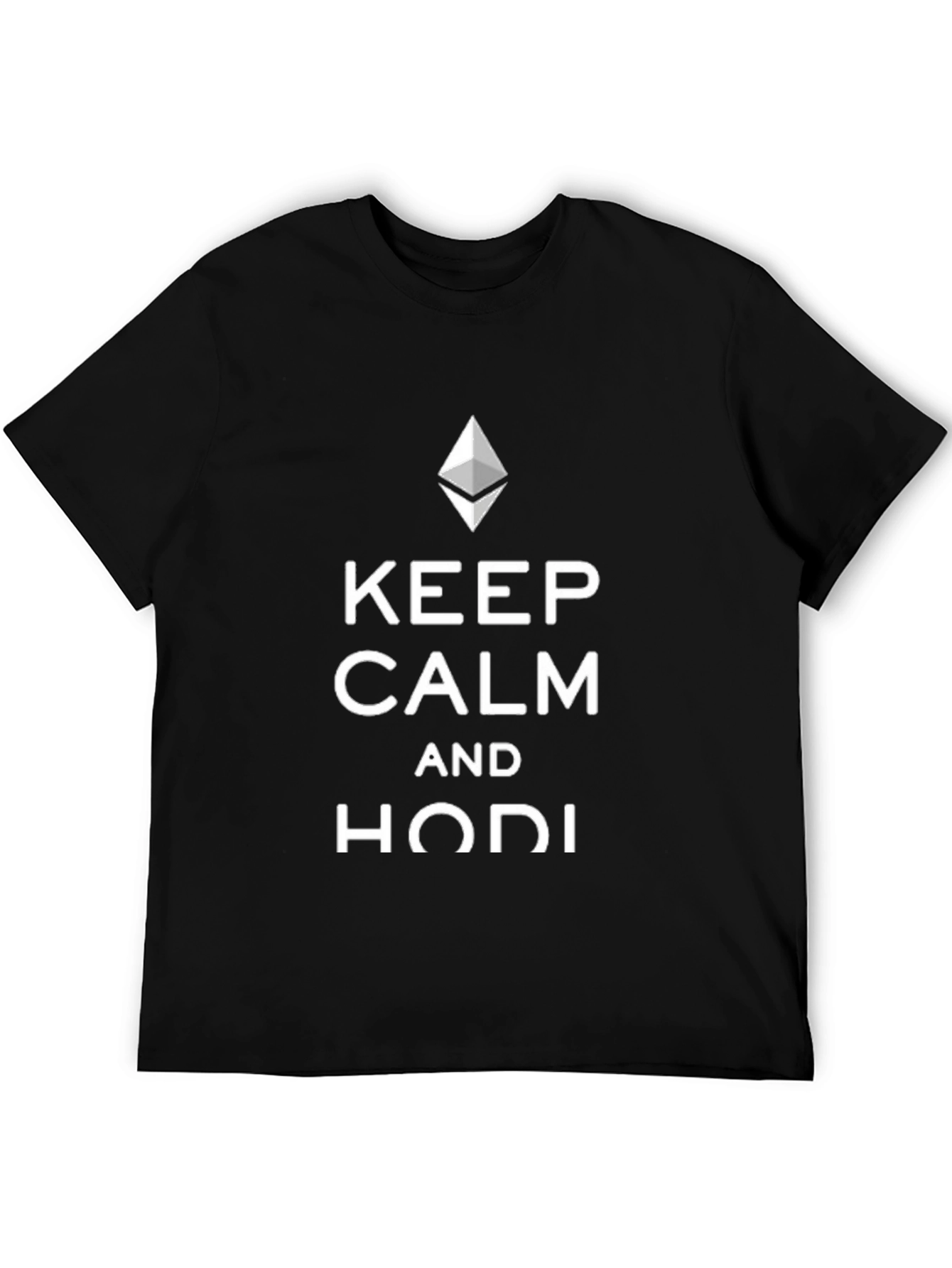 Keep Calm and HODL T-Shirt - Crypto Enthusiast Tee
