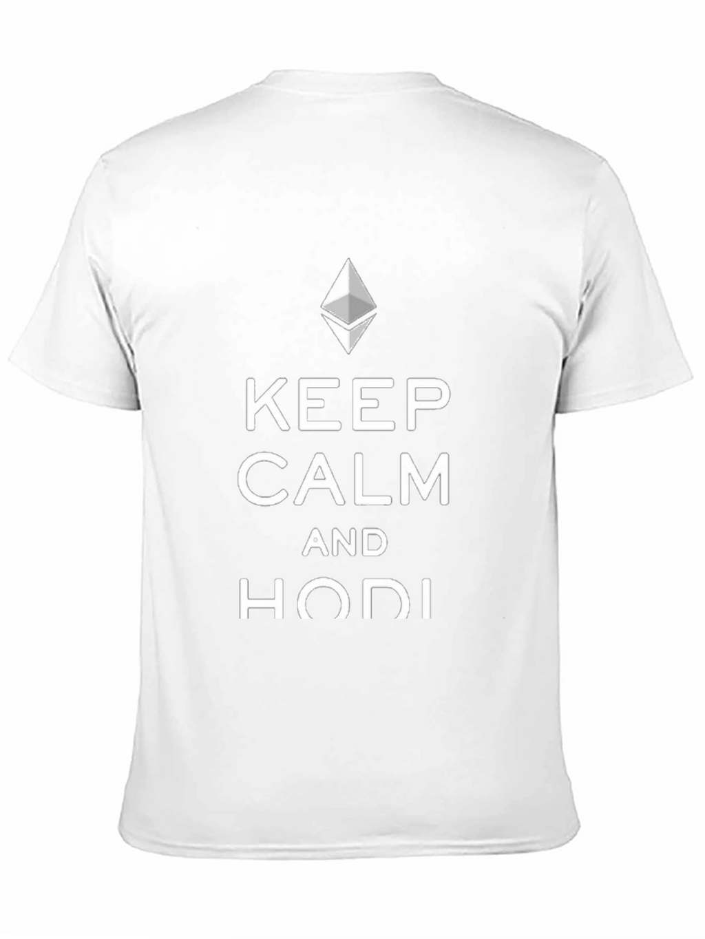 Keep Calm and HODL T-Shirt - Crypto Enthusiast Tee