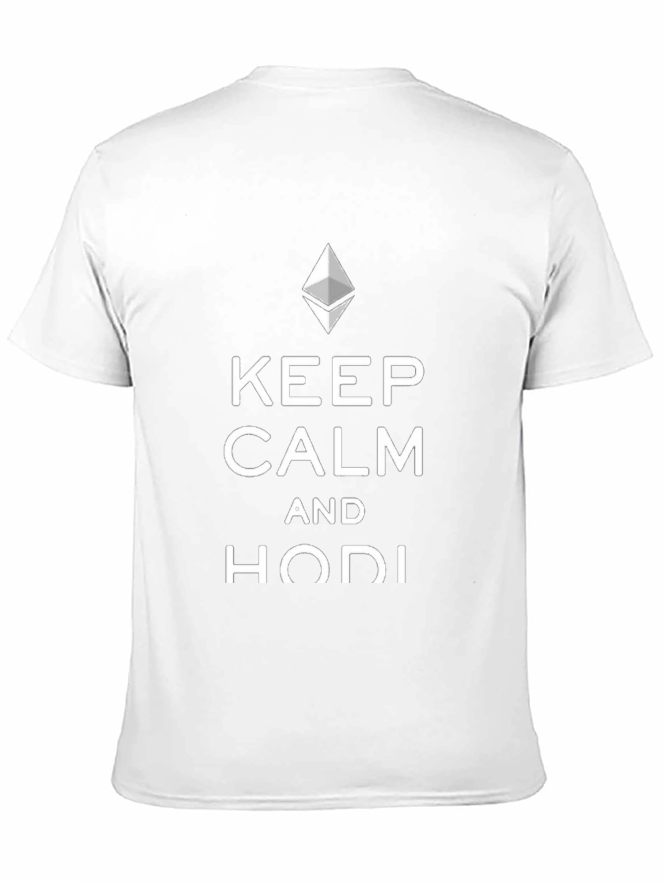 Keep Calm and HODL T-Shirt - Crypto Enthusiast Tee