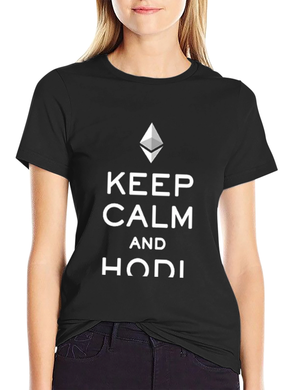 Keep Calm and HODL T-Shirt - Crypto Enthusiast Tee