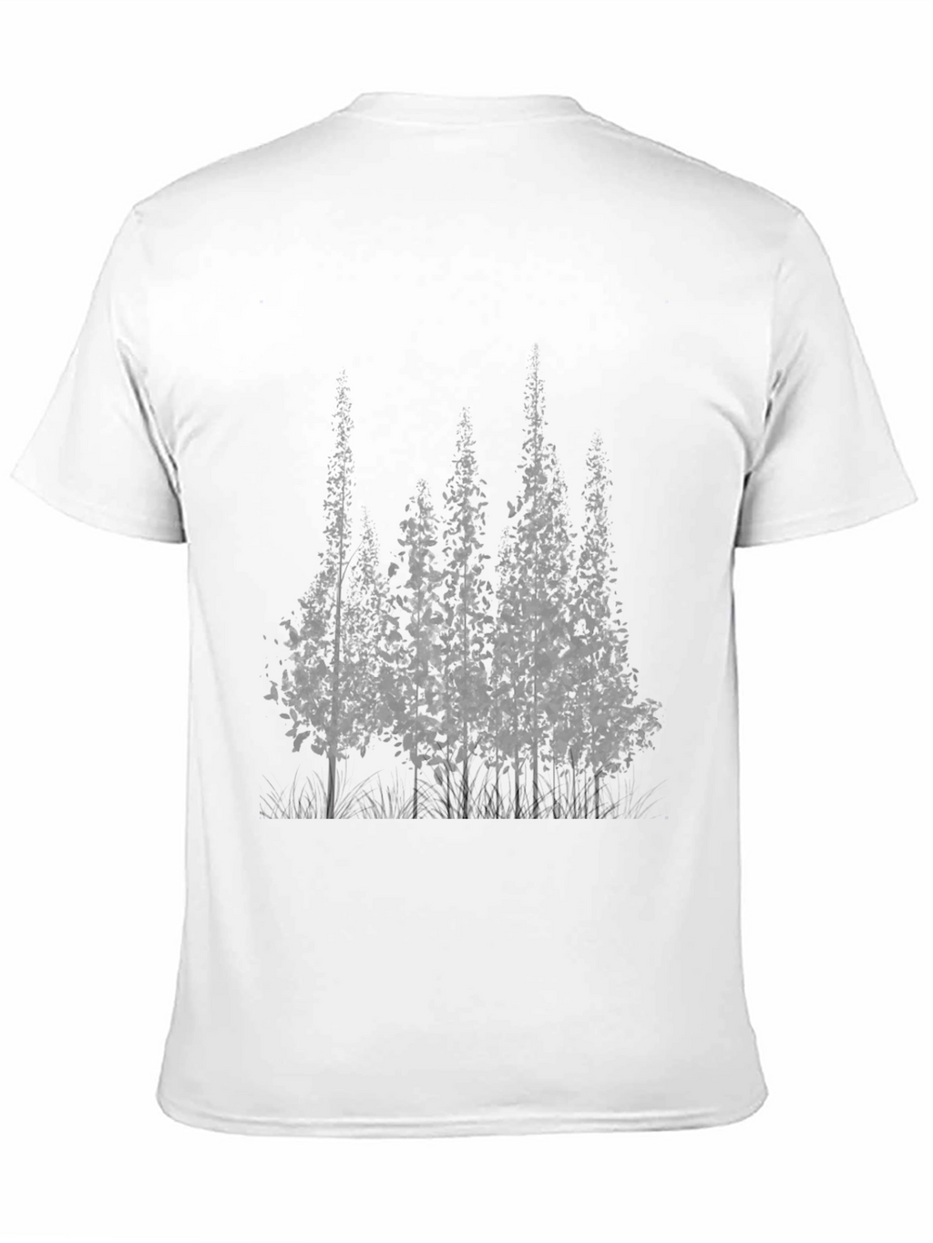 Mens Black Forest Graphic T-Shirt