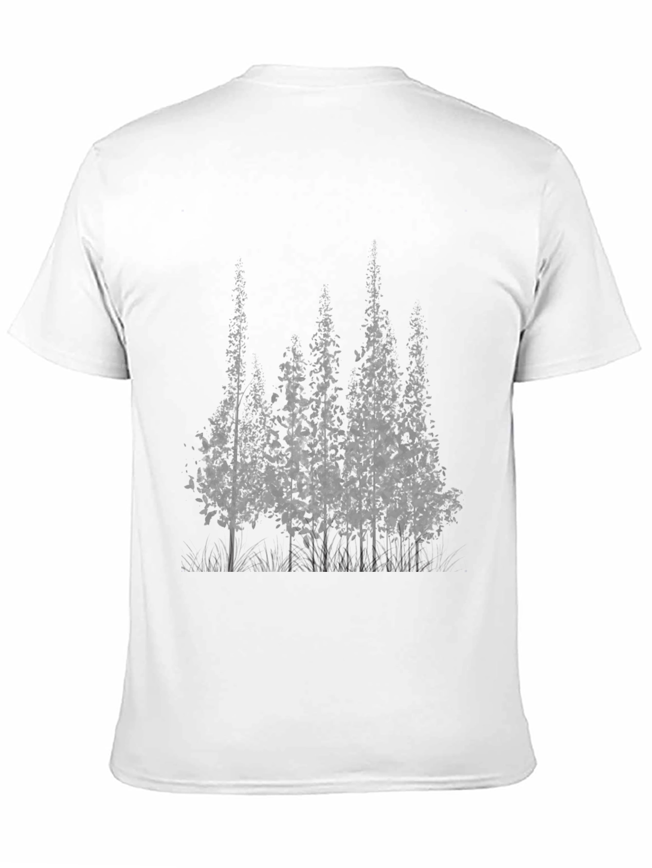 Mens Black Forest Graphic T-Shirt