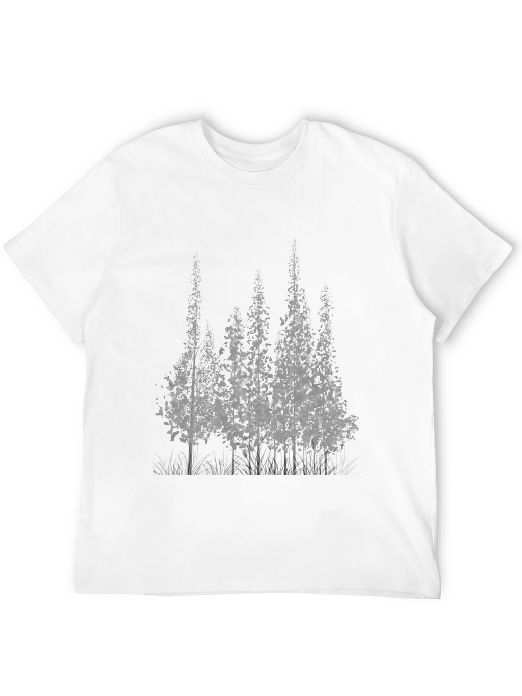 Mens Black Forest Graphic T-Shirt