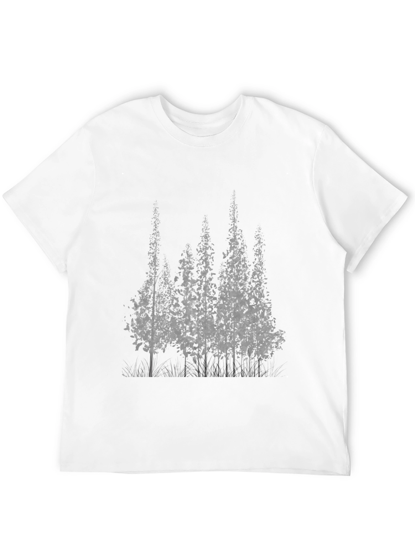 Mens Black Forest Graphic T-Shirt