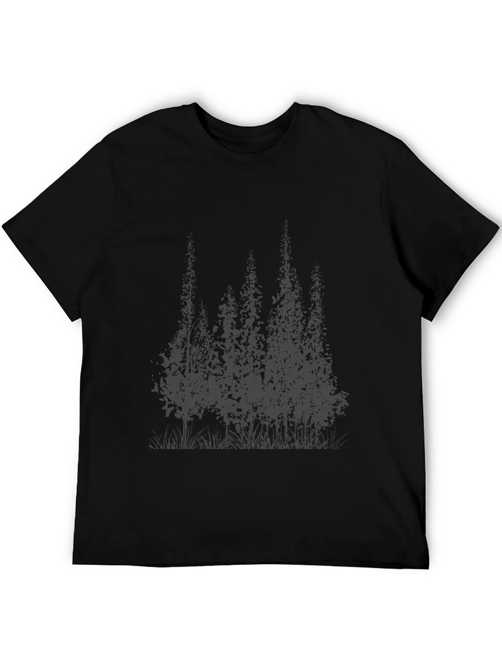 Mens Black Forest Graphic T-Shirt