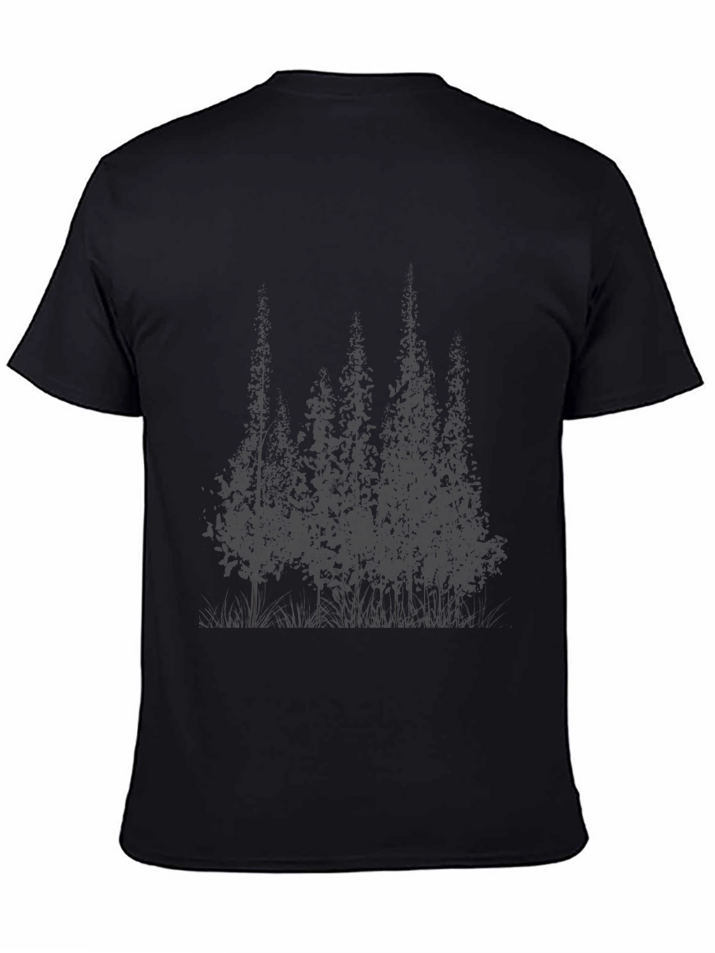 Mens Black Forest Graphic T-Shirt