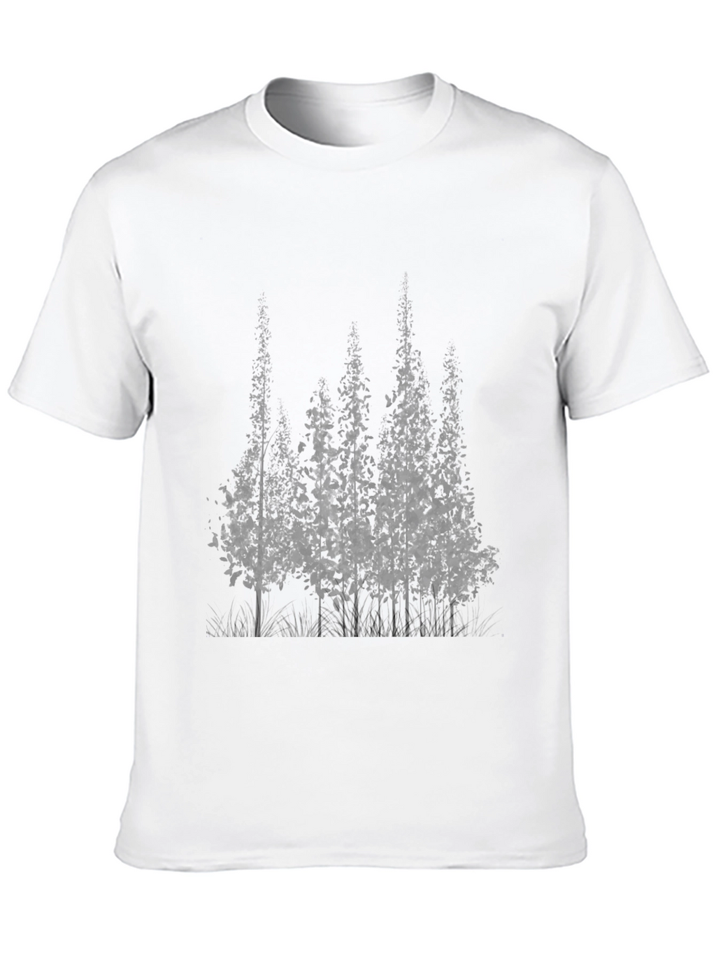 Mens Black Forest Graphic T-Shirt