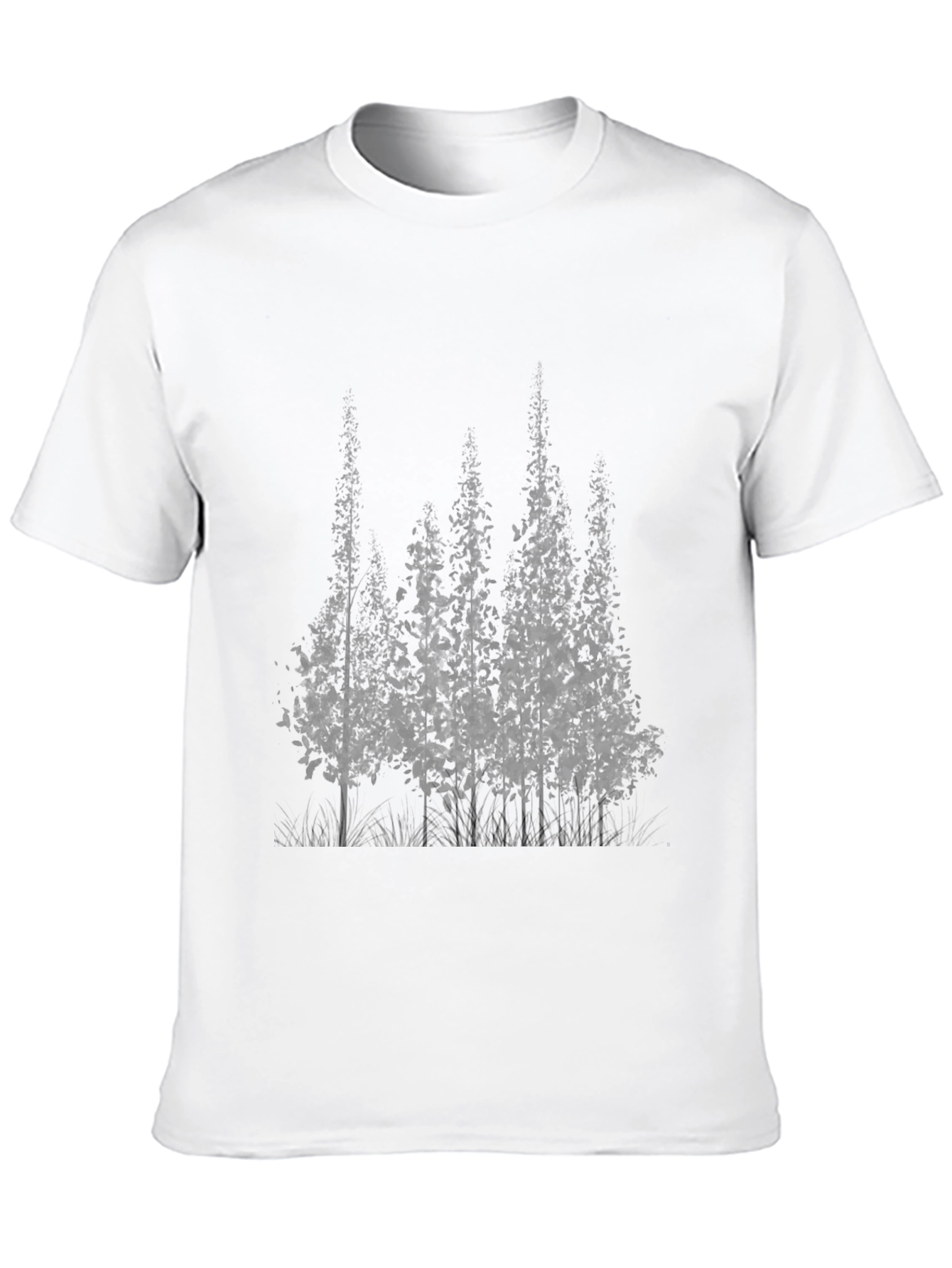 Mens Black Forest Graphic T-Shirt